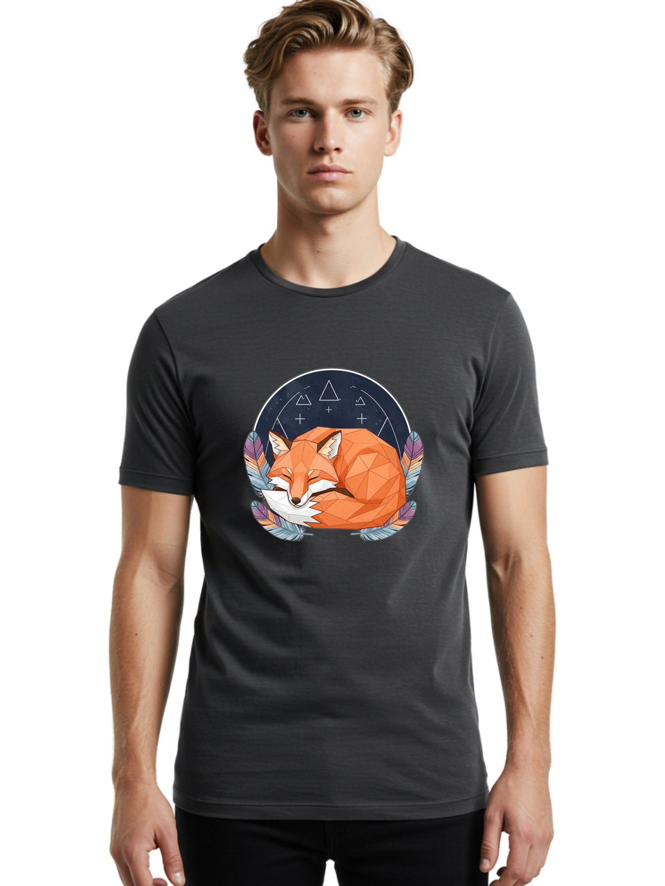 Sleeping-Fox-Design Men'S Graphic Tee, 100% Cotton, Comfortable Casual Summer Wear, Machine Washable, Vintage Camera, Old Camera, Antique Camera, Black Camera, Classic Photography, Photography Equipment, Nostalgic Device, Film Camera, Baj891 23
