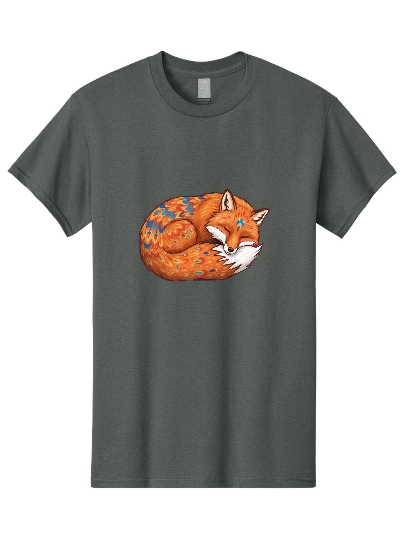 Sleeping-Orange-Fox Men'S Graphic Tee, 100% Cotton, Comfortable Casual Summer Wear, Machine Washable, Vintage Camera, Old Camera, Antique Camera, Black Camera, Classic Photography, Photography Equipment, Nostalgic Device, Film Camera, Baj895 7