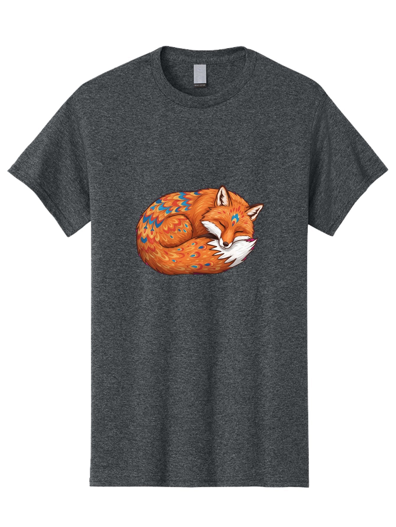 Sleeping-Orange-Fox Men'S Graphic Tee, 100% Cotton, Comfortable Casual Summer Wear, Machine Washable, Vintage Camera, Old Camera, Antique Camera, Black Camera, Classic Photography, Photography Equipment, Nostalgic Device, Film Camera, Baj895 3