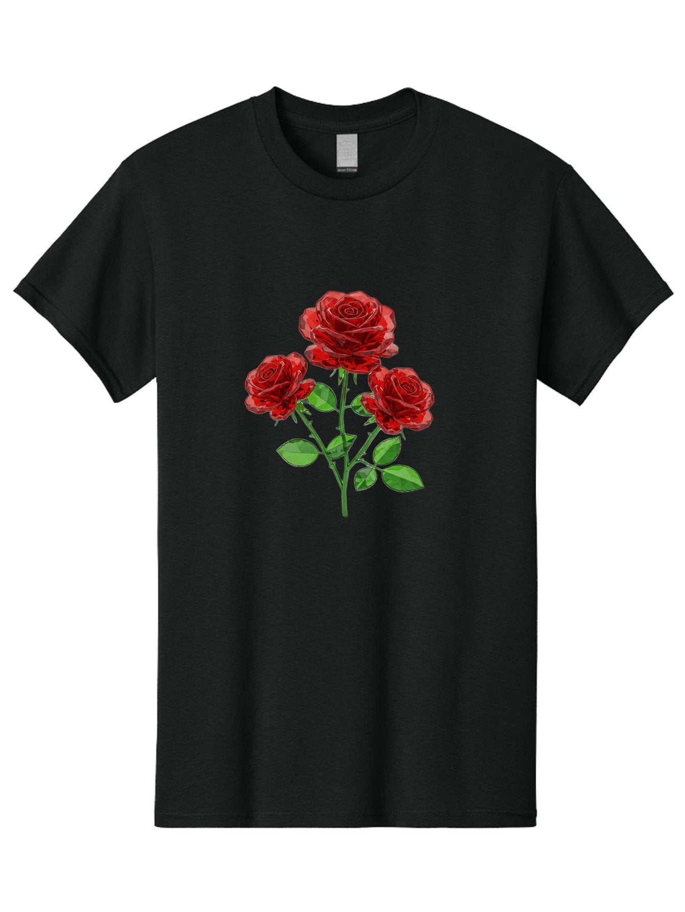 3-Red-Roses Men'S Graphic Tee, 100% Cotton, Comfortable Casual Summer Wear, Machine Washable, Vintage Camera, Old Camera, Antique Camera, Black Camera, Classic Photography, Photography Equipment, Nostalgic Device, Film Camera, Camera Art Baj898 3