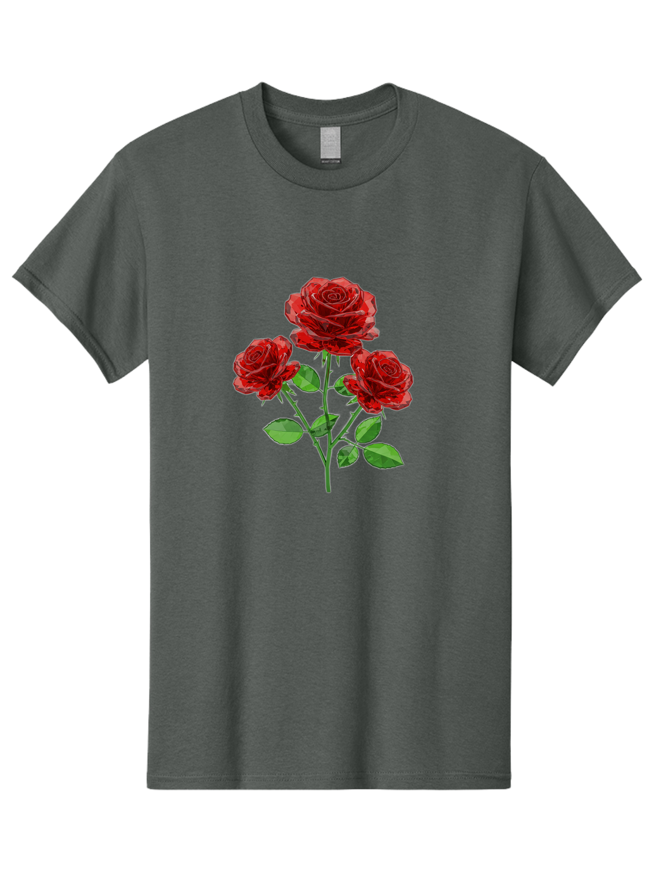 3-Red-Roses Men'S Graphic Tee, 100% Cotton, Comfortable Casual Summer Wear, Machine Washable, Vintage Camera, Old Camera, Antique Camera, Black Camera, Classic Photography, Photography Equipment, Nostalgic Device, Film Camera, Camera Art Baj898 4