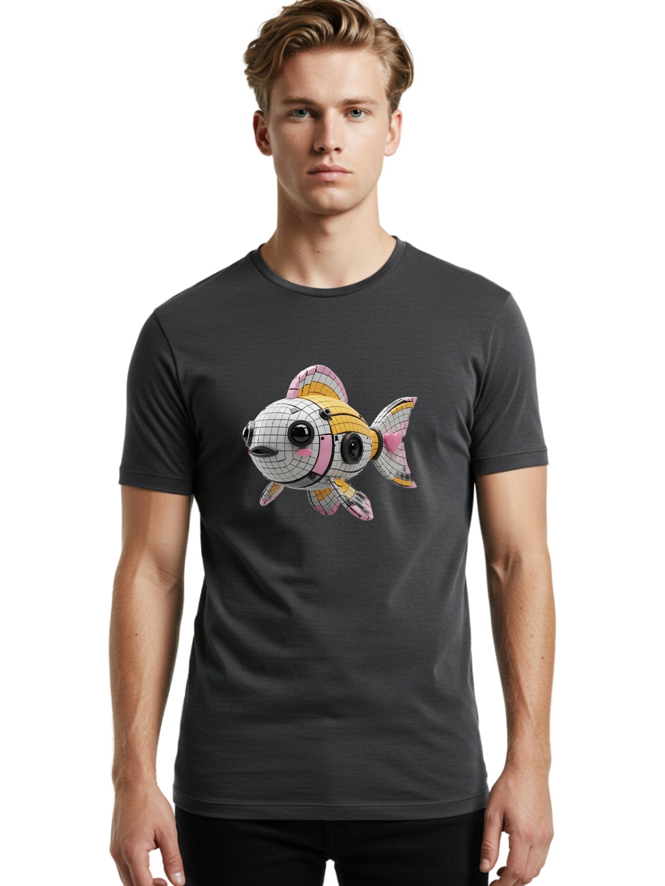 3D-Fish Men'S Graphic Tee, 100% Cotton, Comfortable Casual Summer Wear, Machine Washable, Vintage Camera, Old Camera, Antique Camera, Black Camera, Classic Photography, Photography Equipment, Nostalgic Device, Film Camera, Camera Art Baj899 30