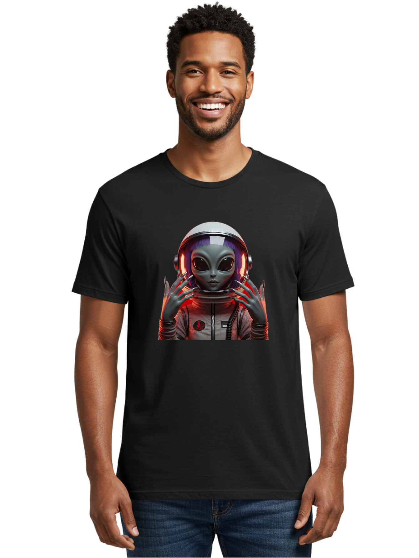 Alien-Astronaut Men'S Graphic Tee, 100% Cotton, Comfortable Casual Summer Wear, Machine Washable, Vintage Camera, Old Camera, Antique Camera, Black Camera, Classic Photography, Photography Equipment, Nostalgic Device, Film Camera, Camera Art Baj908