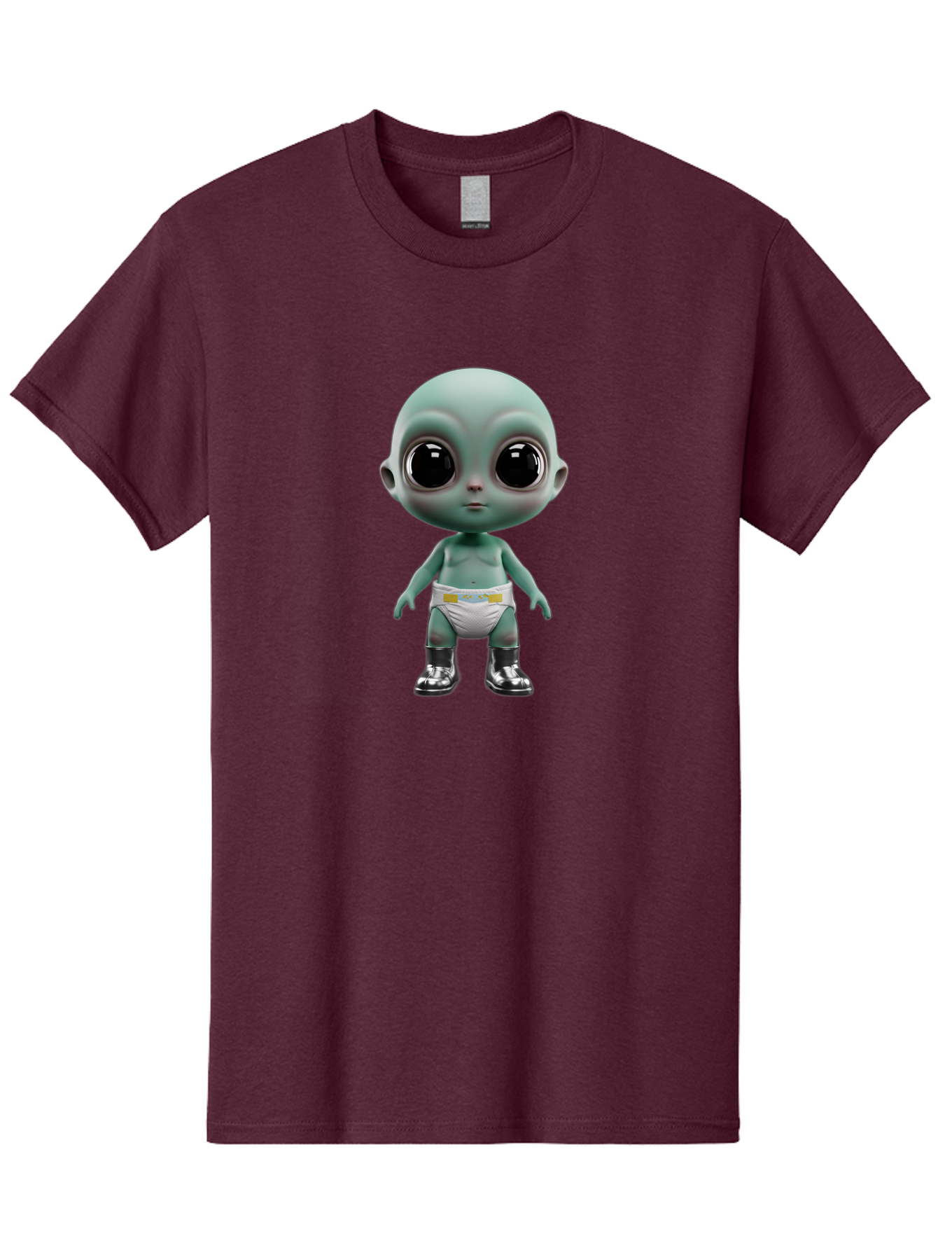 Alien-Baby-1 Men'S Graphic Tee, 100% Cotton, Comfortable Casual Summer Wear, Machine Washable, Vintage Camera, Old Camera, Antique Camera, Black Camera, Classic Photography, Photography Equipment, Nostalgic Device, Film Camera, Camera Art Baj909