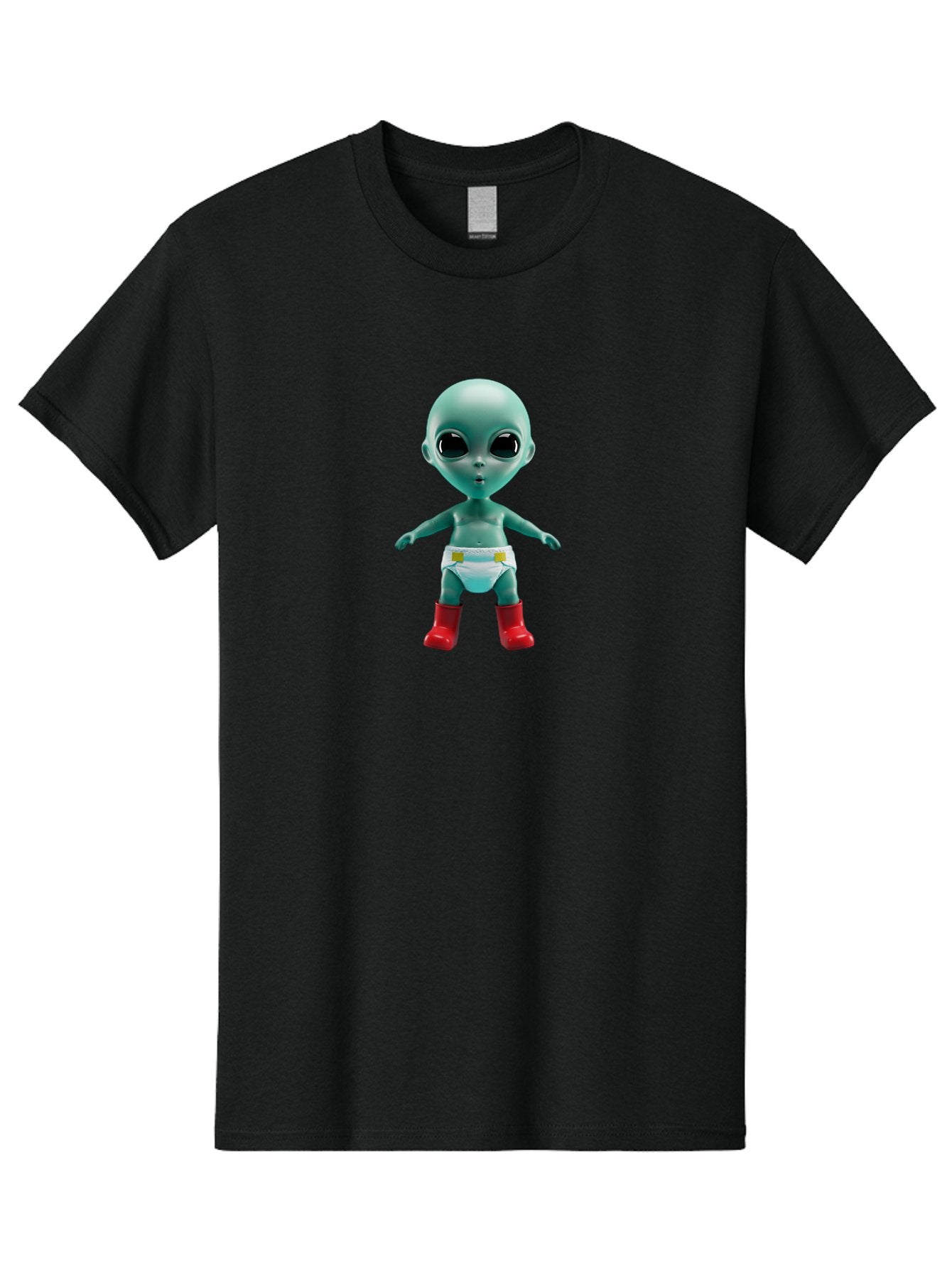 Alien-Baby-2 Men'S Graphic Tee, 100% Cotton, Comfortable Casual Summer Wear, Machine Washable, Vintage Camera, Old Camera, Antique Camera, Black Camera, Classic Photography, Photography Equipment, Nostalgic Device, Film Camera, Camera Art Baj910 10