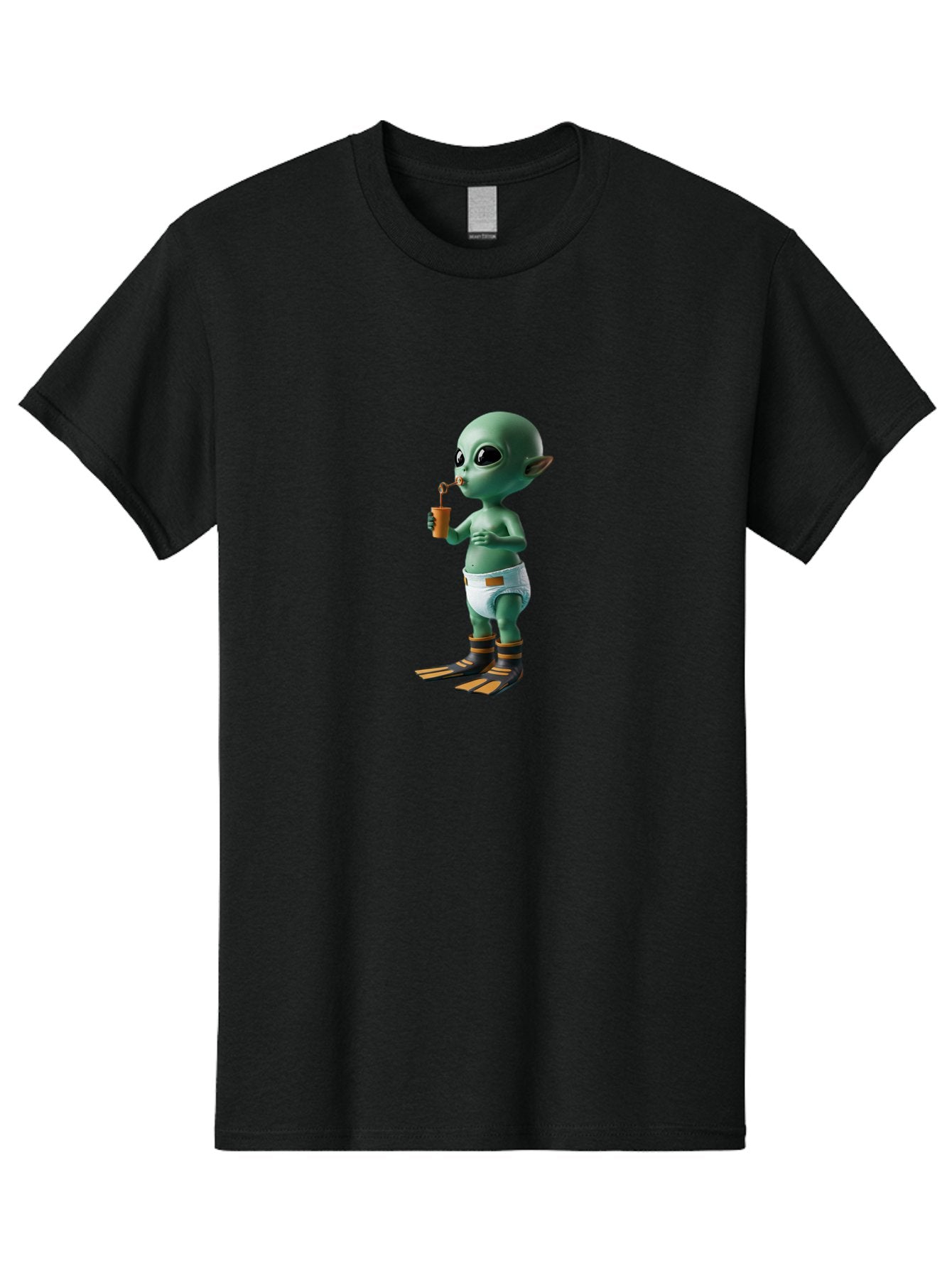 Alien-Baby-3 Men'S Graphic Tee, 100% Cotton, Comfortable Casual Summer Wear, Machine Washable, Vintage Camera, Old Camera, Antique Camera, Black Camera, Classic Photography, Photography Equipment, Nostalgic Device, Film Camera, Camera Art Baj911 9