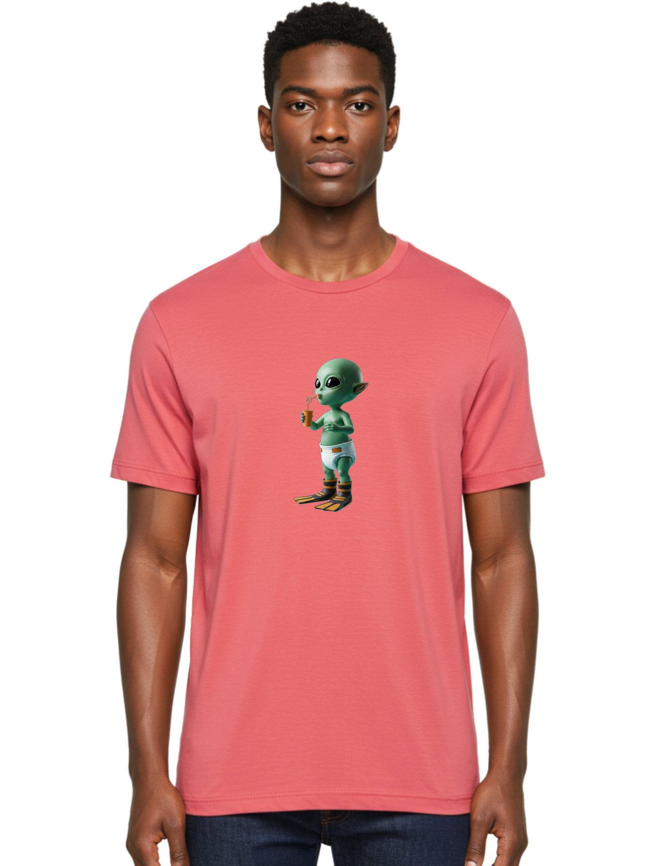 Alien-Baby-3 Men'S Graphic Tee, 100% Cotton, Comfortable Casual Summer Wear, Machine Washable, Vintage Camera, Old Camera, Antique Camera, Black Camera, Classic Photography, Photography Equipment, Nostalgic Device, Film Camera, Camera Art Baj911 24