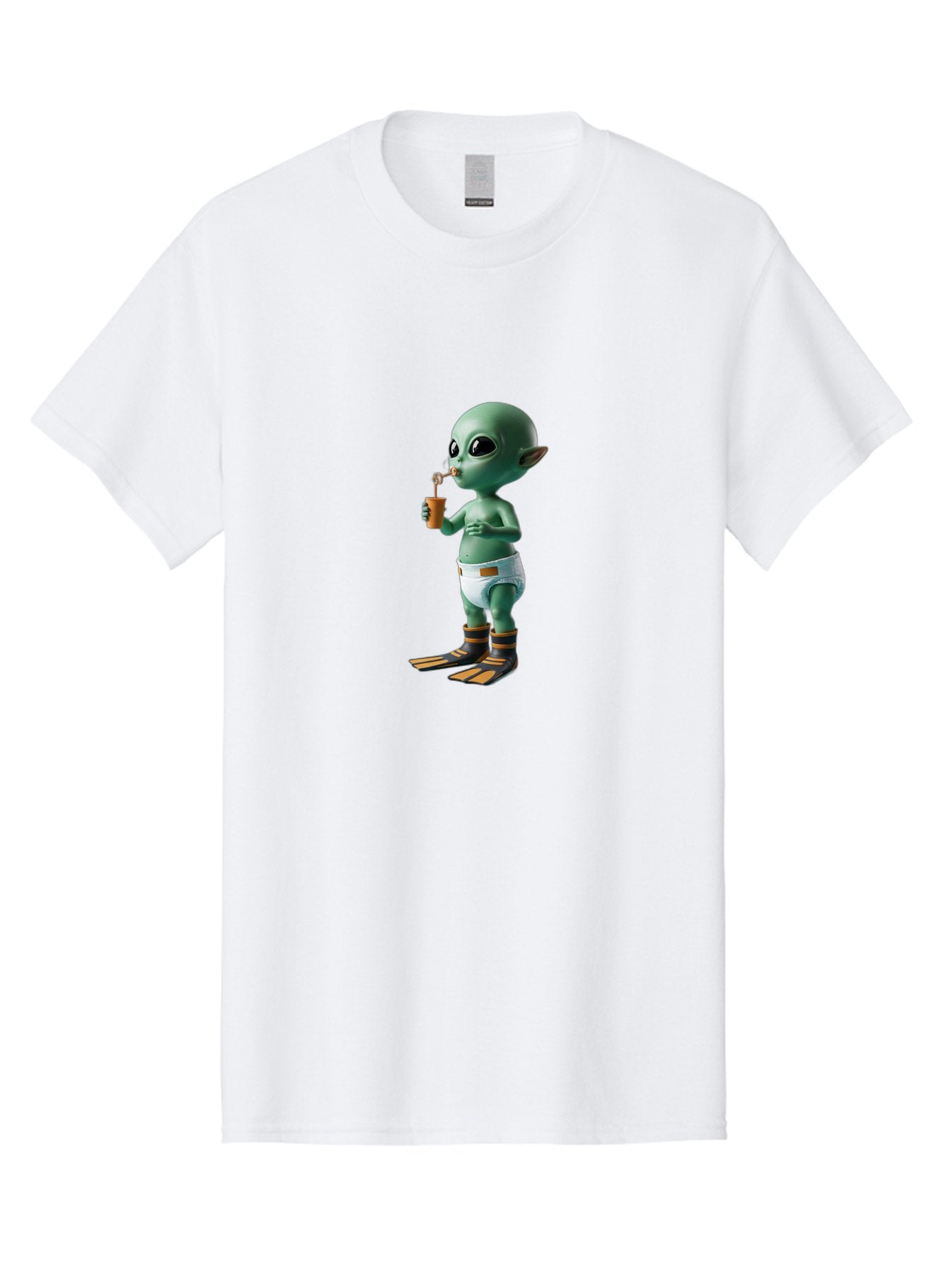 Alien-Baby-3 Men'S Graphic Tee, 100% Cotton, Comfortable Casual Summer Wear, Machine Washable, Vintage Camera, Old Camera, Antique Camera, Black Camera, Classic Photography, Photography Equipment, Nostalgic Device, Film Camera, Camera Art Baj911 5