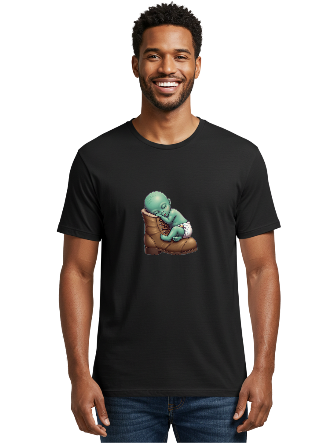 Alien-Baby-Boot Men'S Graphic Tee, 100% Cotton, Comfortable Casual Summer Wear, Machine Washable, Vintage Camera, Old Camera, Antique Camera, Black Camera, Classic Photography, Photography Equipment, Nostalgic Device, Film Camera, Camera Art Baj912