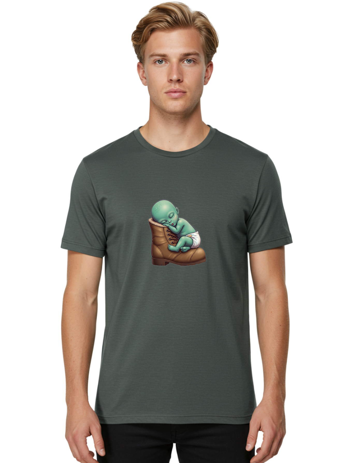 Alien-Baby-Boot Men'S Graphic Tee, 100% Cotton, Comfortable Casual Summer Wear, Machine Washable, Vintage Camera, Old Camera, Antique Camera, Black Camera, Classic Photography, Photography Equipment, Nostalgic Device, Film Camera, Camera Art Baj912 8