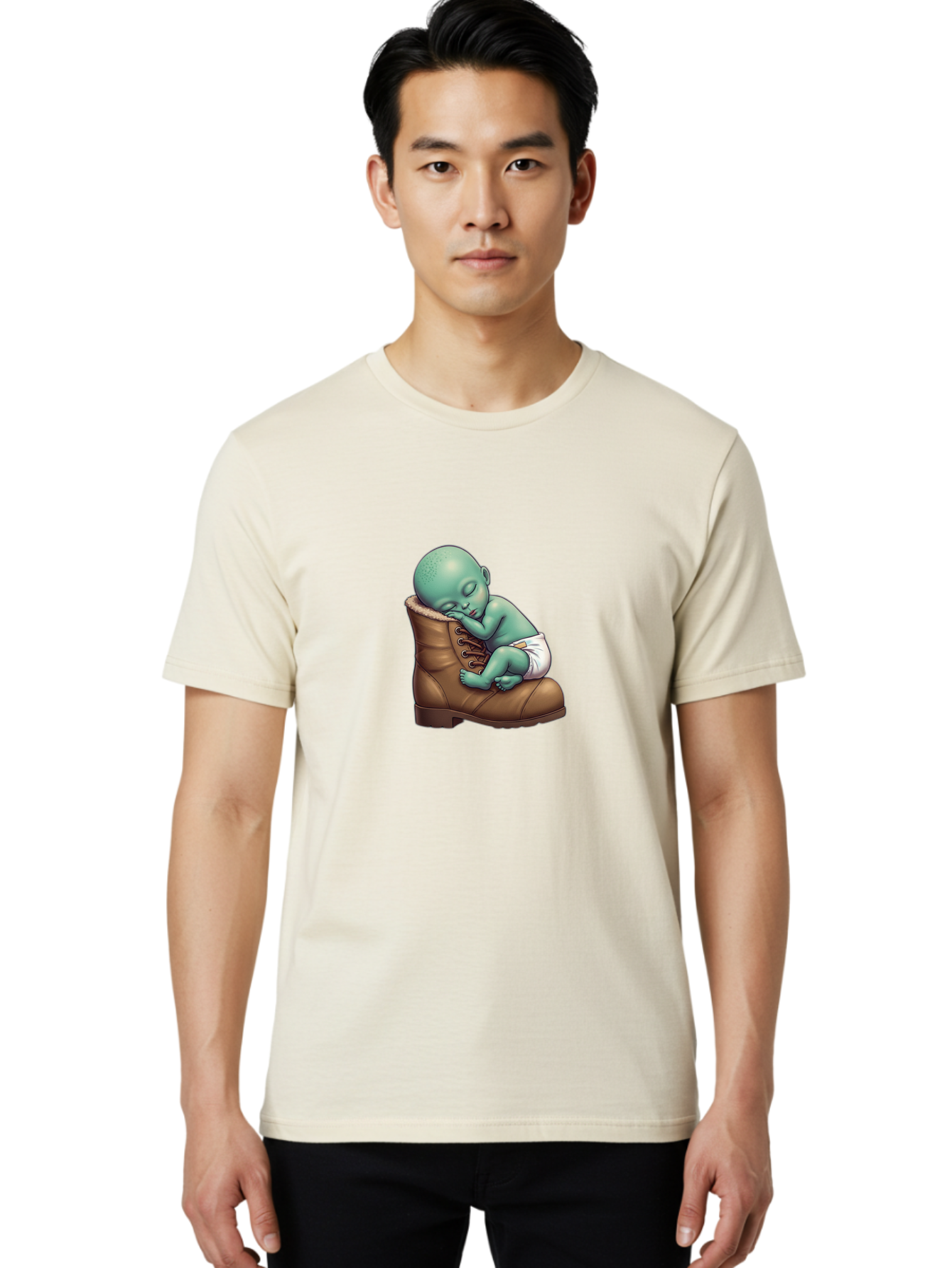 Alien-Baby-Boot Men'S Graphic Tee, 100% Cotton, Comfortable Casual Summer Wear, Machine Washable, Vintage Camera, Old Camera, Antique Camera, Black Camera, Classic Photography, Photography Equipment, Nostalgic Device, Film Camera, Camera Art Baj912 6