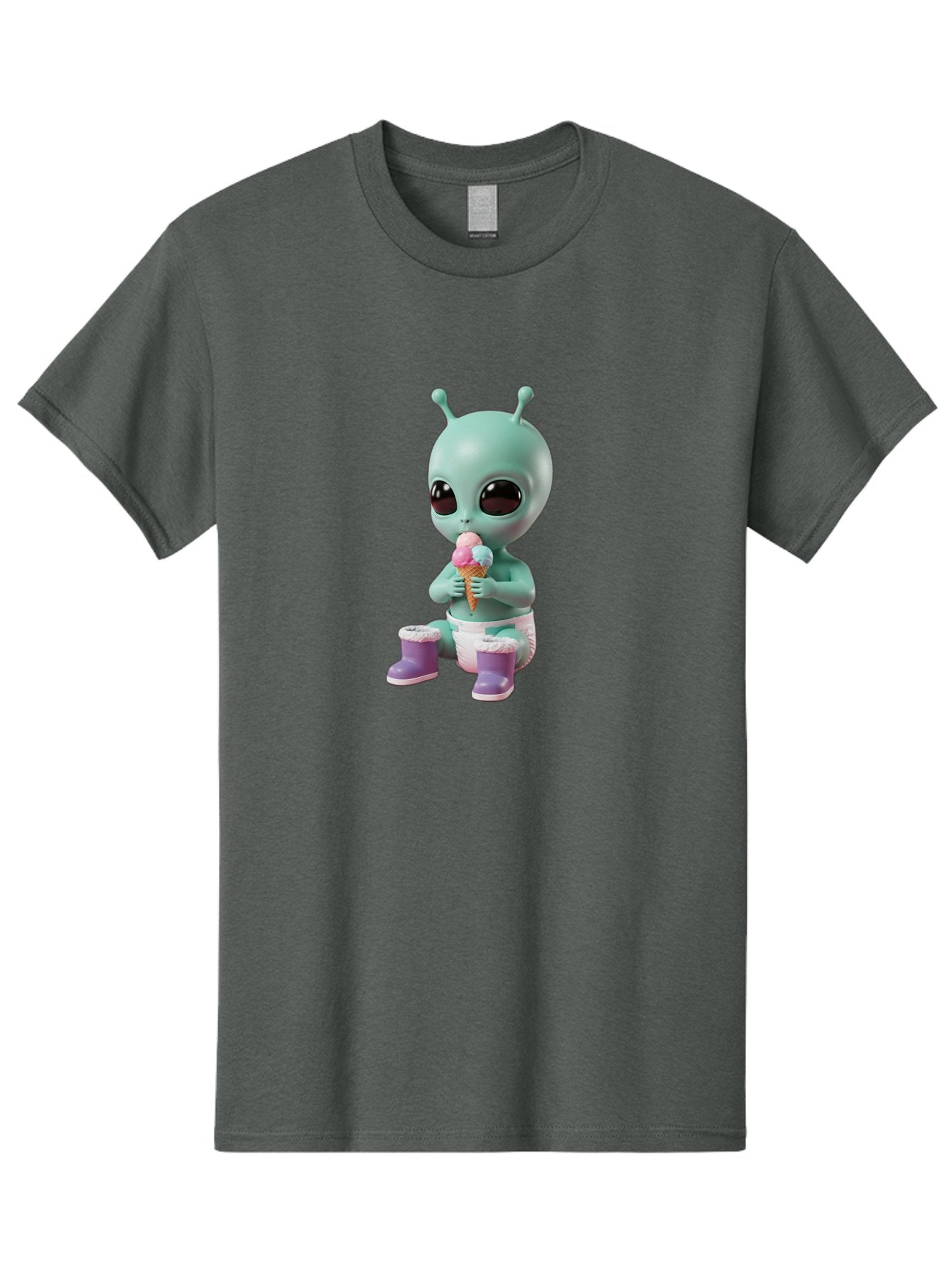 Alien-Eating-Ice-Cream Men'S Graphic Tee, 100% Cotton, Comfortable Casual Summer Wear, Machine Washable, Vintage Camera, Old Camera, Antique Camera, Black Camera, Classic Photography, Photography Equipment, Nostalgic Device, Film Camera, Baj916 13