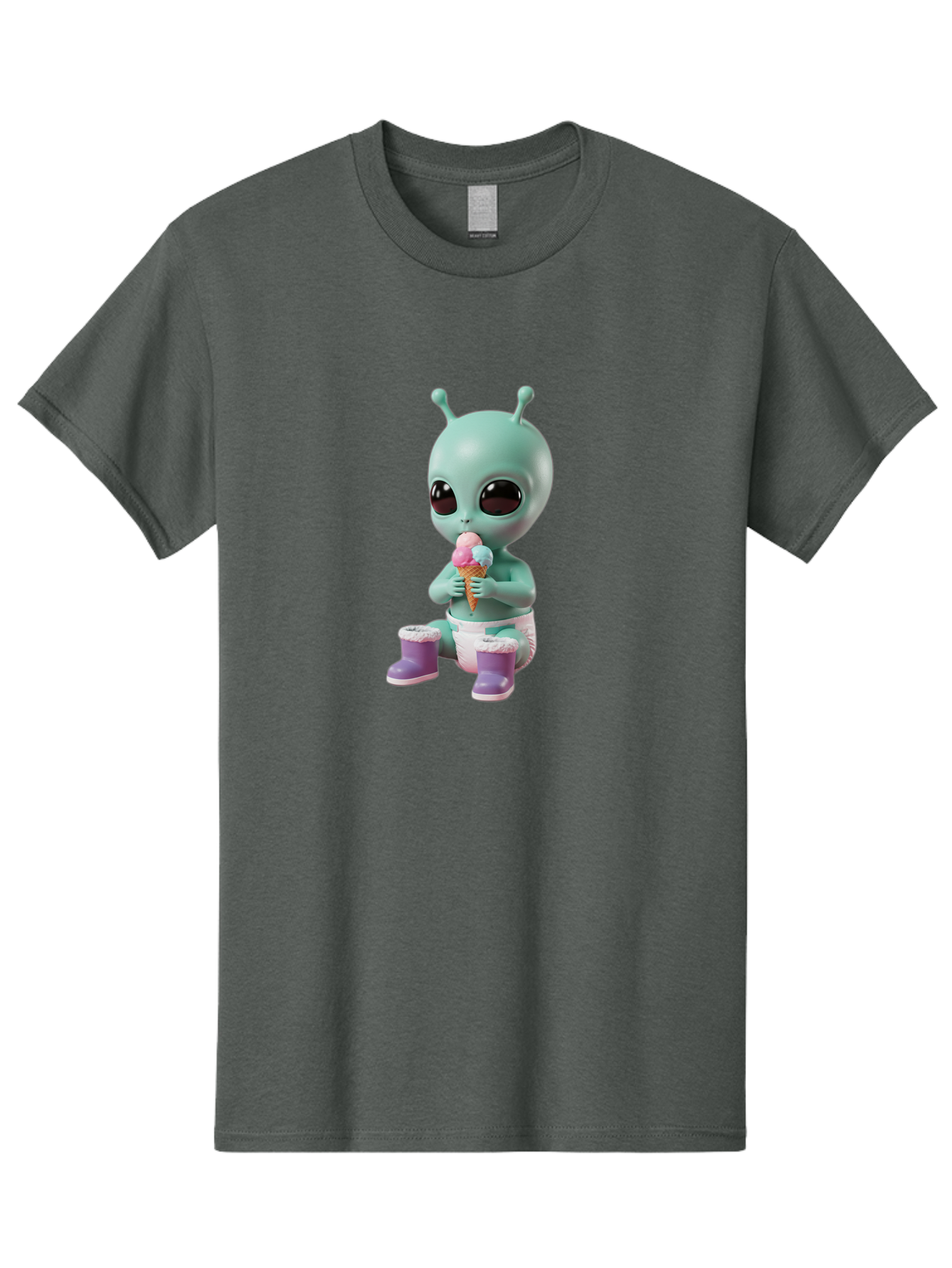 Alien-Eating-Ice-Cream Men'S Graphic Tee, 100% Cotton, Comfortable Casual Summer Wear, Machine Washable, Vintage Camera, Old Camera, Antique Camera, Black Camera, Classic Photography, Photography Equipment, Nostalgic Device, Film Camera, Baj916 29