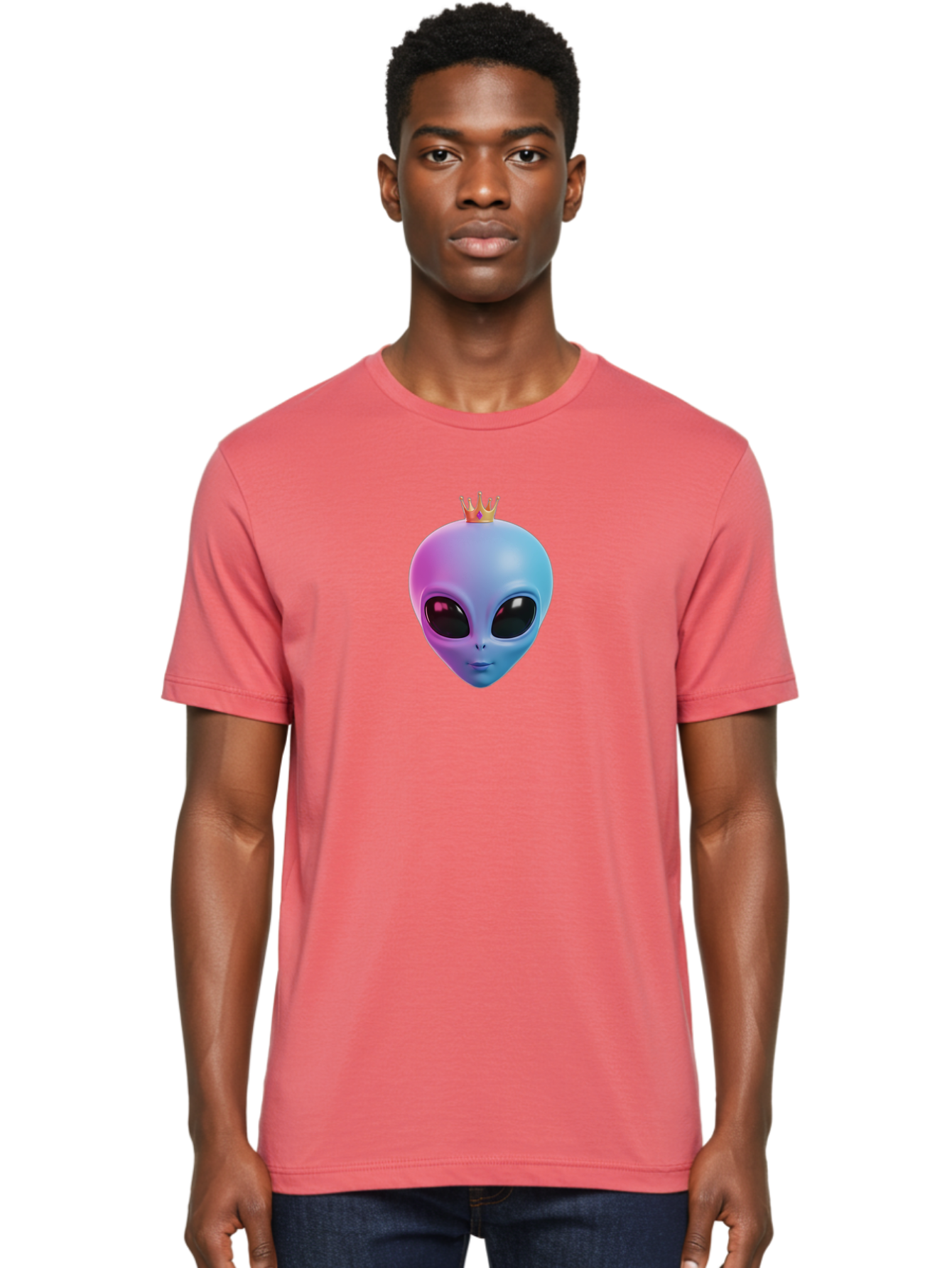 Alien-Head-With-Crown Men'S Graphic Tee, 100% Cotton, Comfortable Casual Summer Wear, Machine Washable, Vintage Camera, Old Camera, Antique Camera, Black Camera, Classic Photography, Photography Equipment, Nostalgic Device, Film Camera, Baj918 6