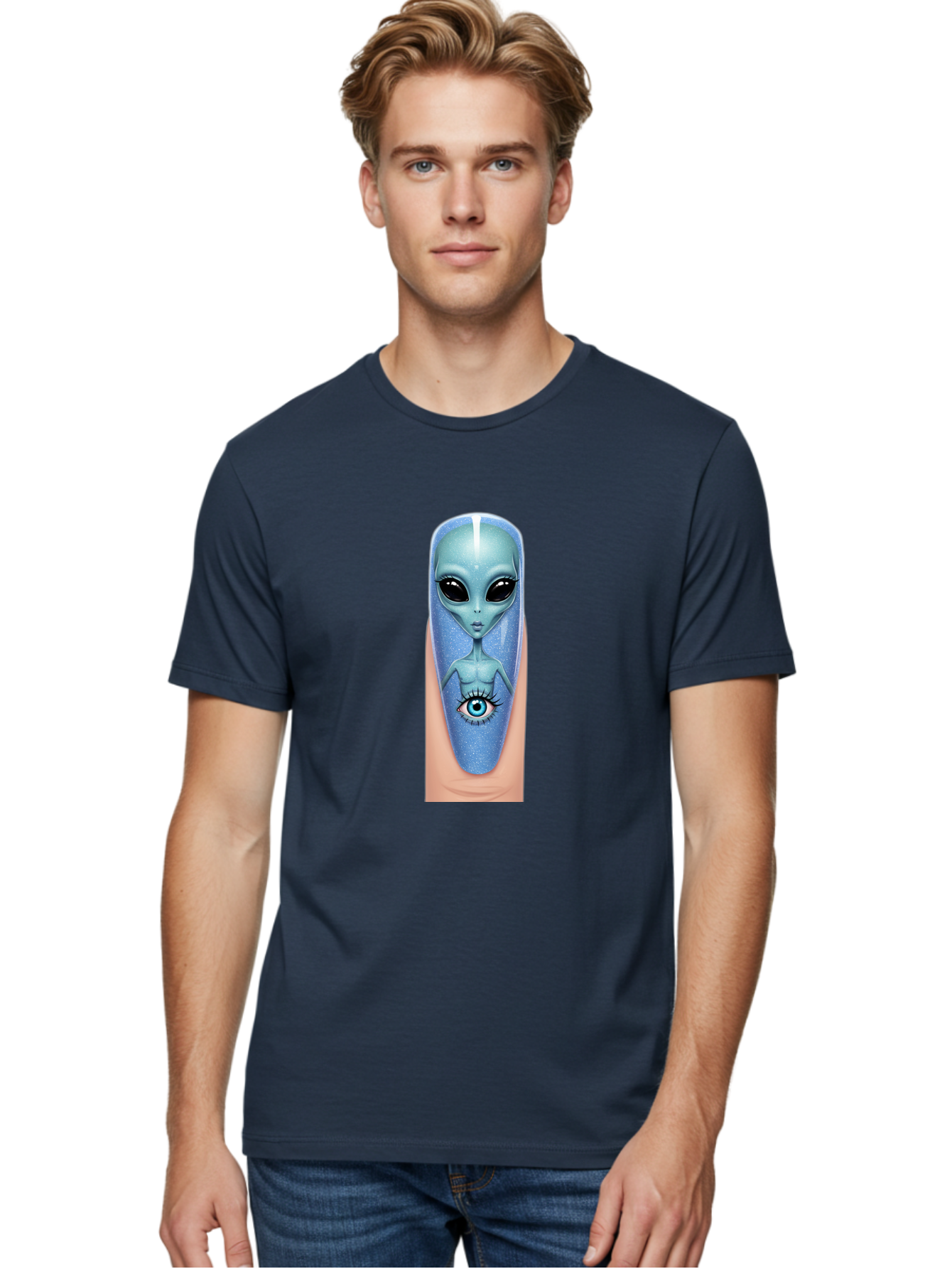 Alien-Nail-Art Men'S Graphic Tee, 100% Cotton, Comfortable Casual Summer Wear, Machine Washable, Vintage Camera, Old Camera, Antique Camera, Black Camera, Classic Photography, Photography Equipment, Nostalgic Device, Film Camera, Camera Art Baj921