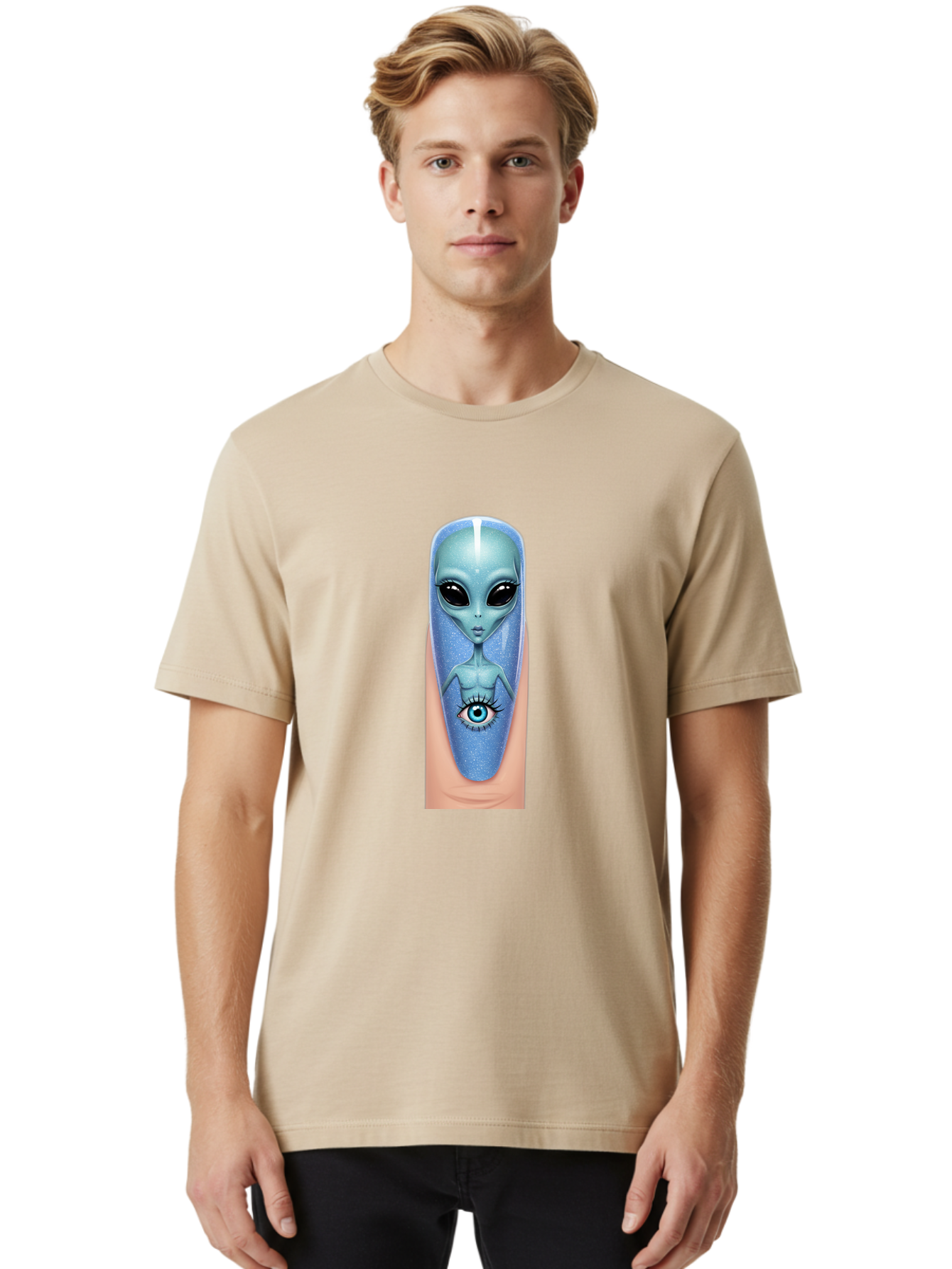 Alien-Nail-Art Men'S Graphic Tee, 100% Cotton, Comfortable Casual Summer Wear, Machine Washable, Vintage Camera, Old Camera, Antique Camera, Black Camera, Classic Photography, Photography Equipment, Nostalgic Device, Film Camera, Camera Art Baj921 30