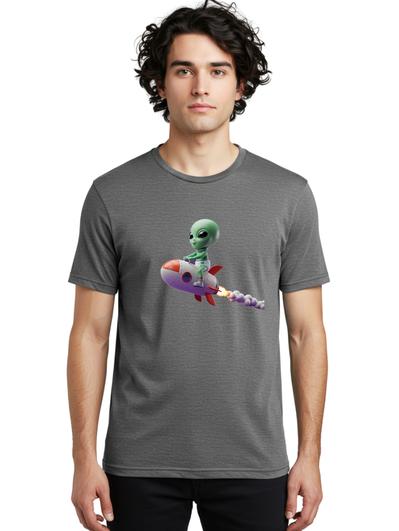 Alien-On-Rocket Men'S Graphic Tee, 100% Cotton, Comfortable Casual Summer Wear, Machine Washable, Vintage Camera, Old Camera, Antique Camera, Black Camera, Classic Photography, Photography Equipment, Nostalgic Device, Film Camera, Camera Art Baj922 16