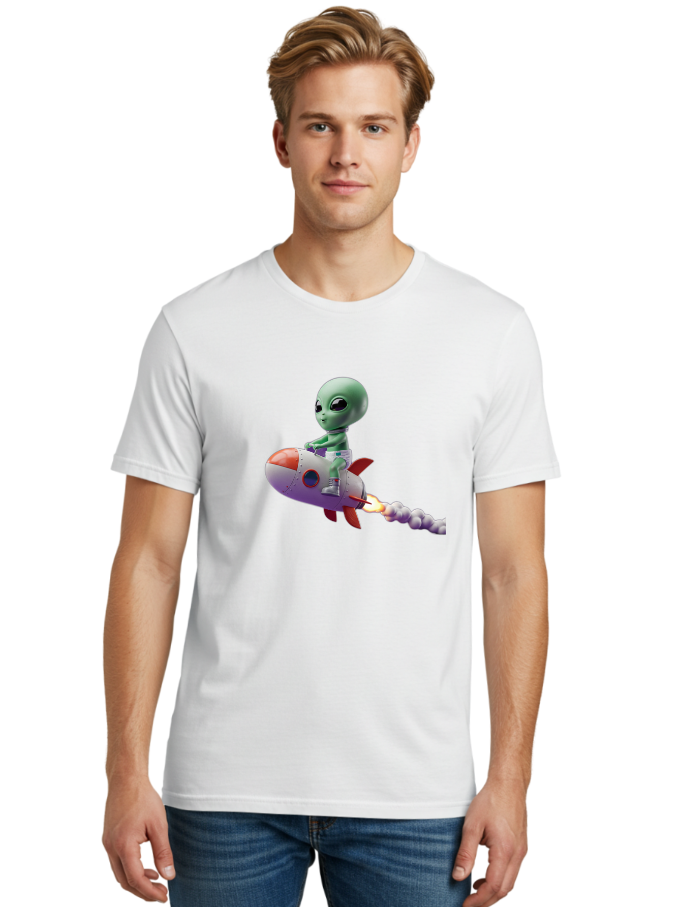 Alien-On-Rocket Men'S Graphic Tee, 100% Cotton, Comfortable Casual Summer Wear, Machine Washable, Vintage Camera, Old Camera, Antique Camera, Black Camera, Classic Photography, Photography Equipment, Nostalgic Device, Film Camera, Camera Art Baj922 30