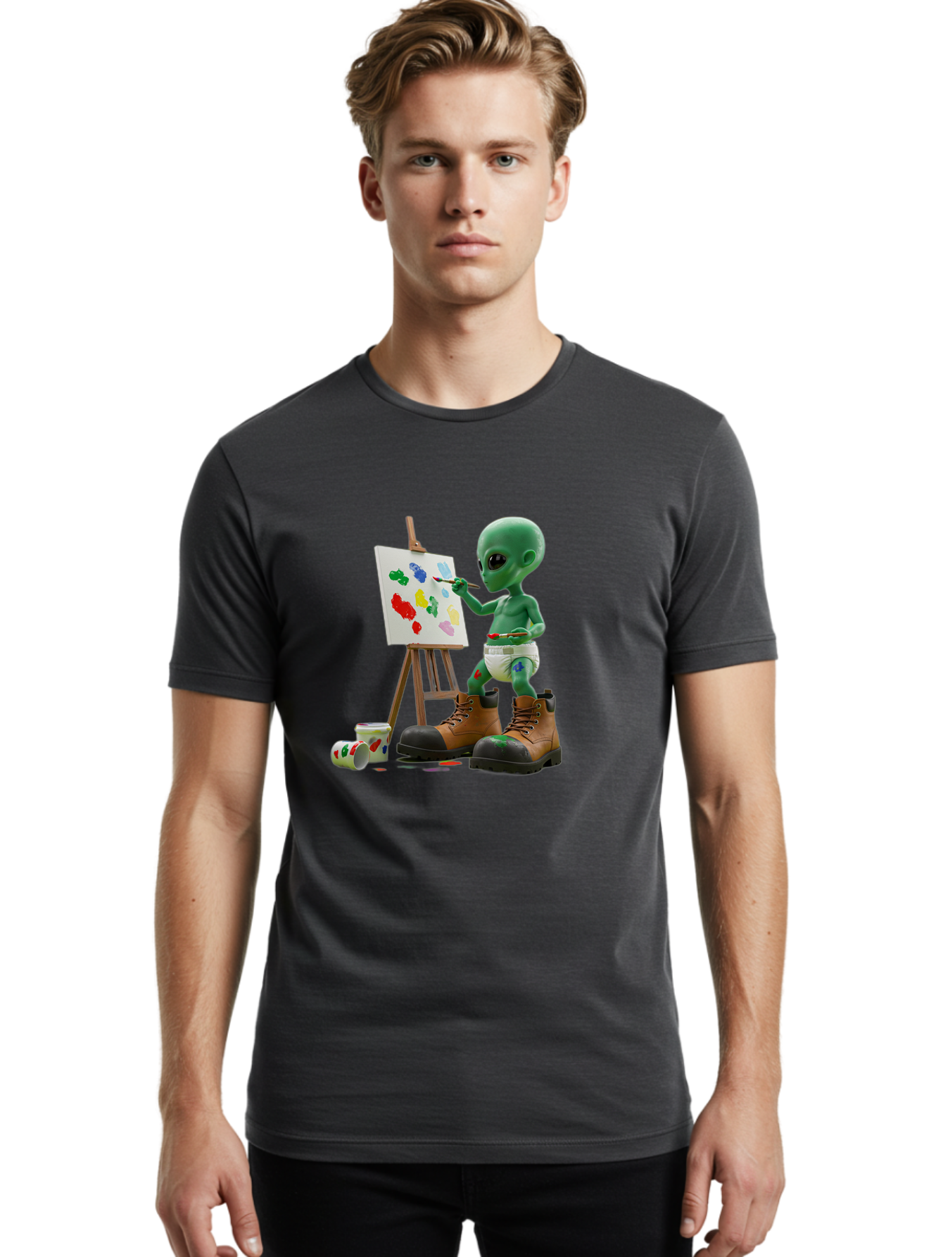 Alien-Painter Men'S Graphic Tee, 100% Cotton, Comfortable Casual Summer Wear, Machine Washable, Vintage Camera, Old Camera, Antique Camera, Black Camera, Classic Photography, Photography Equipment, Nostalgic Device, Film Camera, Camera Art Baj923 16