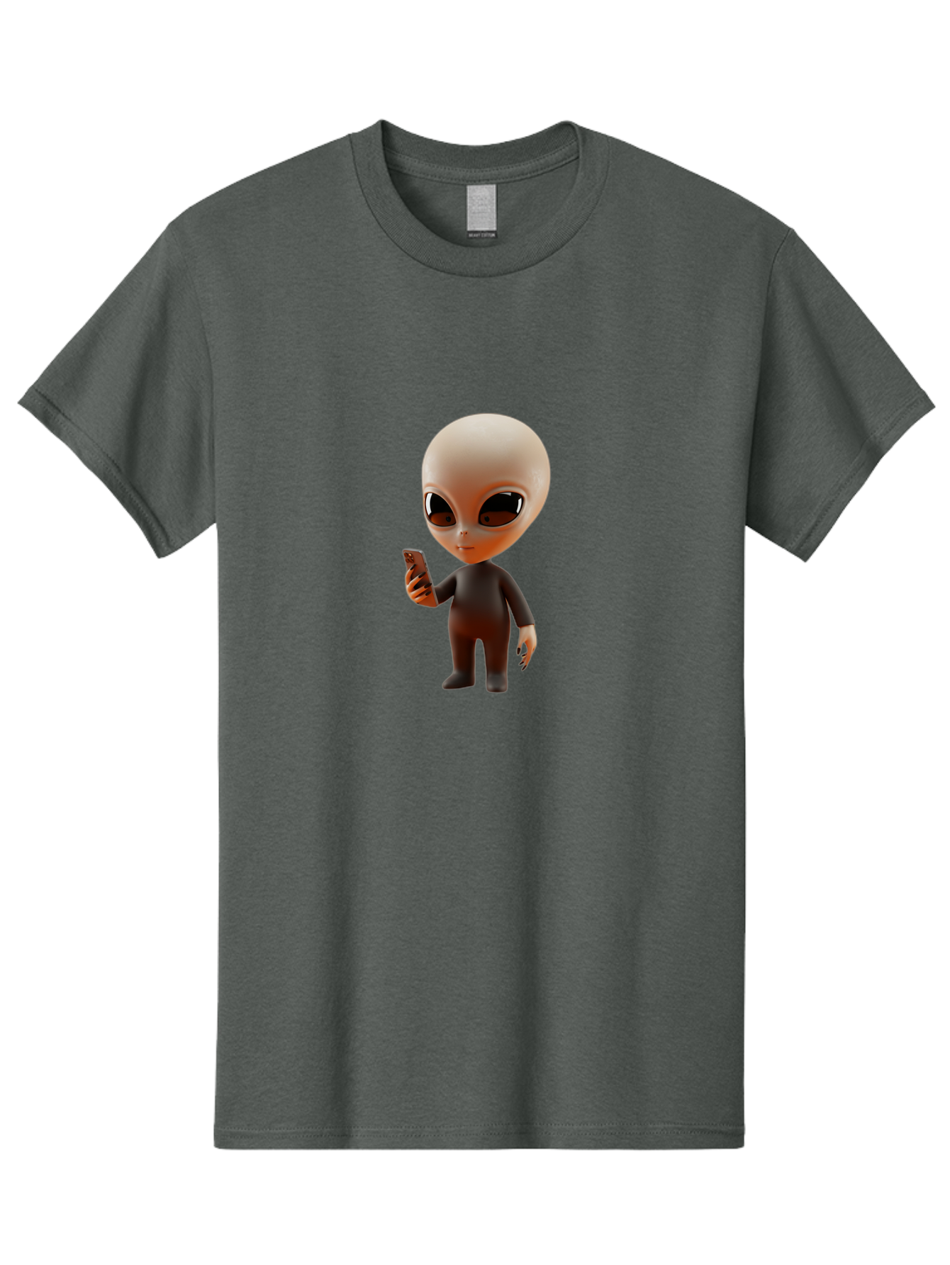 Alien-With-Smartphone Men'S Graphic Tee, 100% Cotton, Comfortable Casual Summer Wear, Machine Washable, Vintage Camera, Old Camera, Antique Camera, Black Camera, Classic Photography, Photography Equipment, Nostalgic Device, Film Camera, Baj927 11