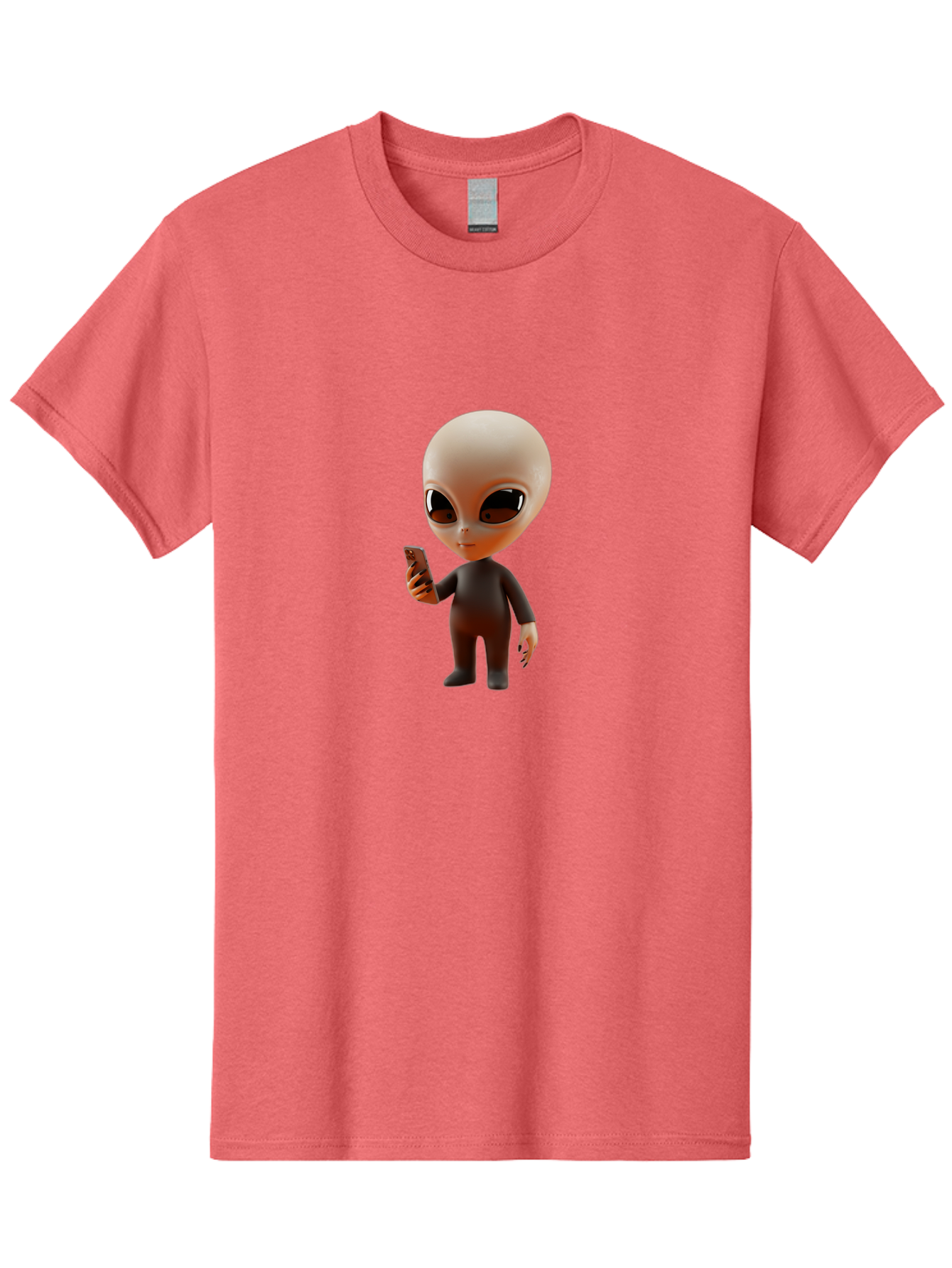 Alien-With-Smartphone Men'S Graphic Tee, 100% Cotton, Comfortable Casual Summer Wear, Machine Washable, Vintage Camera, Old Camera, Antique Camera, Black Camera, Classic Photography, Photography Equipment, Nostalgic Device, Film Camera, Baj927 15