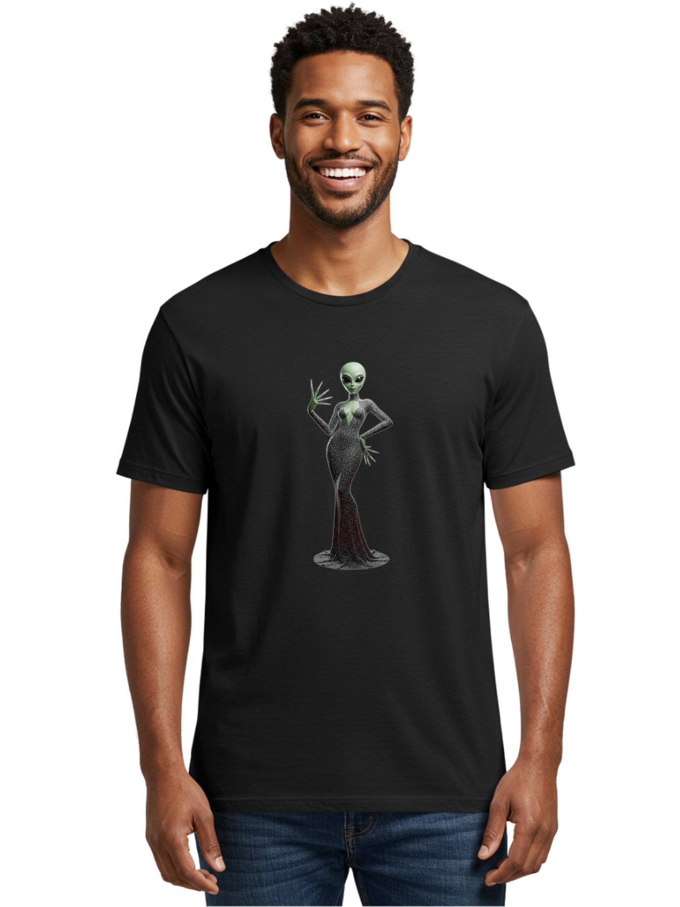 Alien-Woman-1 Men'S Graphic Tee, 100% Cotton, Comfortable Casual Summer Wear, Machine Washable, Vintage Camera, Old Camera, Antique Camera, Black Camera, Classic Photography, Photography Equipment, Nostalgic Device, Film Camera, Camera Art Baj928 18