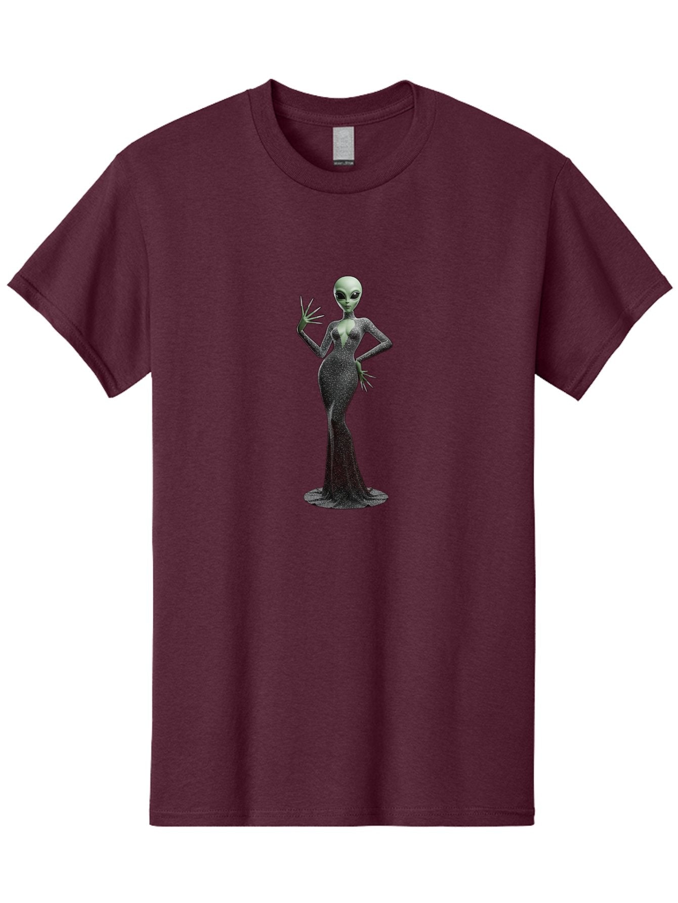 Alien-Woman-1 Men'S Graphic Tee, 100% Cotton, Comfortable Casual Summer Wear, Machine Washable, Vintage Camera, Old Camera, Antique Camera, Black Camera, Classic Photography, Photography Equipment, Nostalgic Device, Film Camera, Camera Art Baj928 11