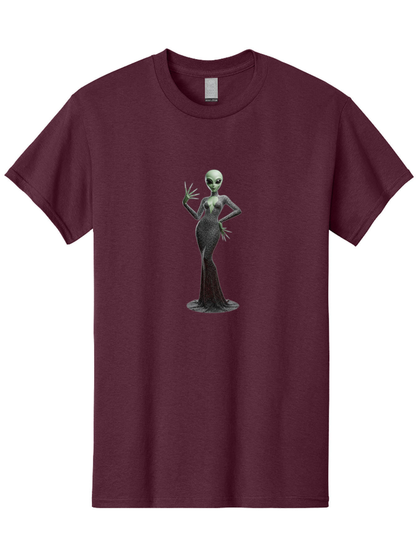 Alien-Woman-1 Men'S Graphic Tee, 100% Cotton, Comfortable Casual Summer Wear, Machine Washable, Vintage Camera, Old Camera, Antique Camera, Black Camera, Classic Photography, Photography Equipment, Nostalgic Device, Film Camera, Camera Art Baj928 7