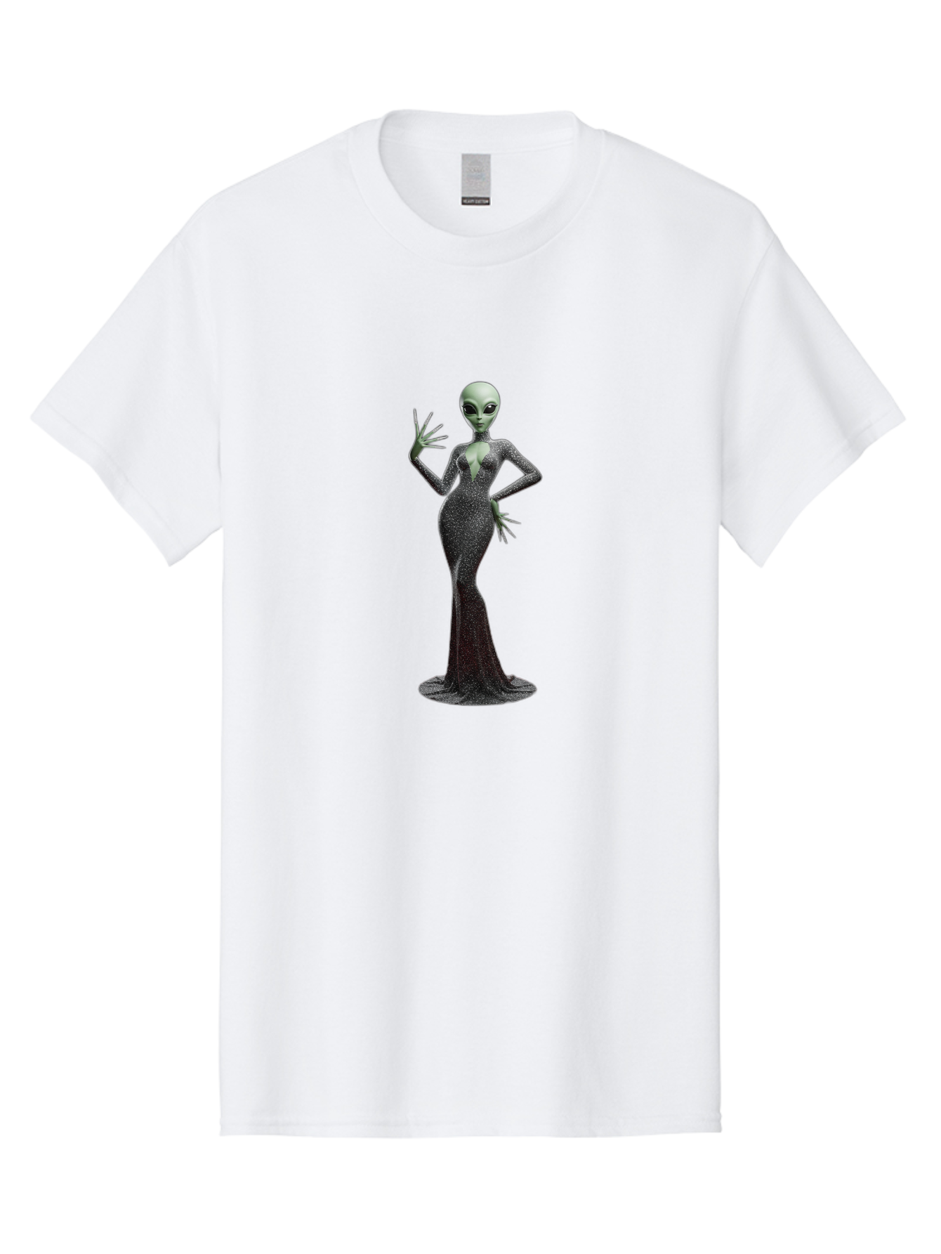 Alien-Woman-1 Men'S Graphic Tee, 100% Cotton, Comfortable Casual Summer Wear, Machine Washable, Vintage Camera, Old Camera, Antique Camera, Black Camera, Classic Photography, Photography Equipment, Nostalgic Device, Film Camera, Camera Art Baj928 11