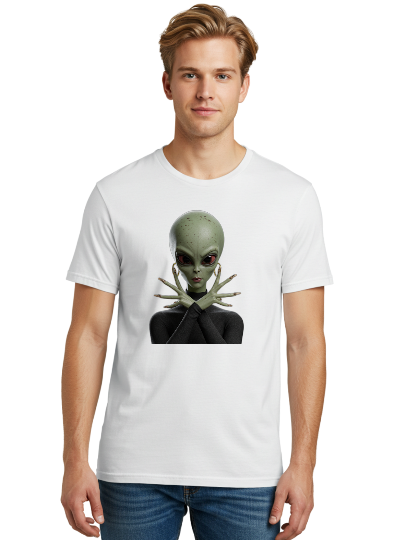 Alien-Woman Men'S Graphic Tee, 100% Cotton, Comfortable Casual Summer Wear, Machine Washable, Vintage Camera, Old Camera, Antique Camera, Black Camera, Classic Photography, Photography Equipment, Nostalgic Device, Film Camera, Camera Art Baj929 4