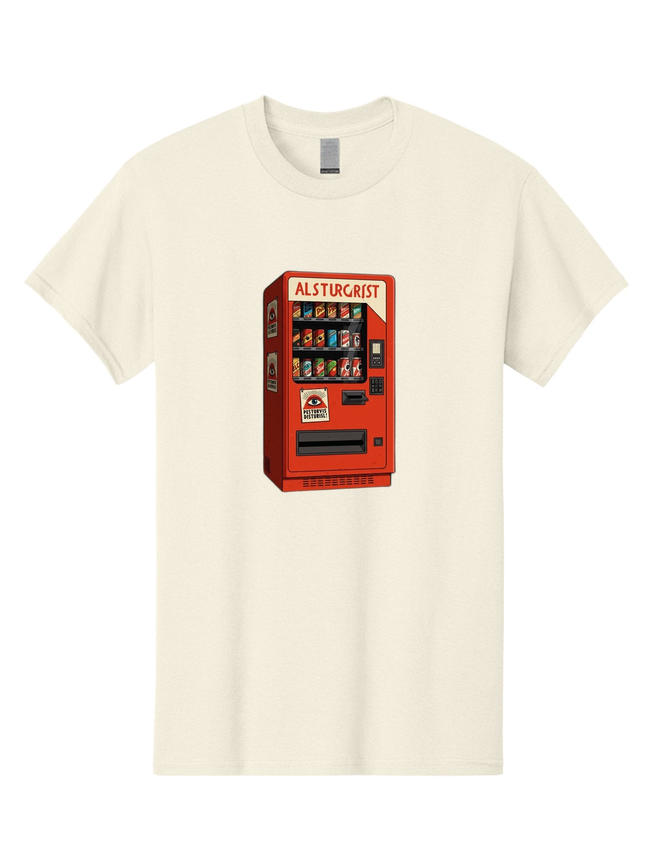 Alsturgrist-Vending-Machine Men'S Graphic Tee, 100% Cotton, Comfortable Casual Summer Wear, Machine Washable, Vintage Camera, Old Camera, Antique Camera, Black Camera, Classic Photography, Photography Equipment, Nostalgic Device, Film Camera, Baj933 8
