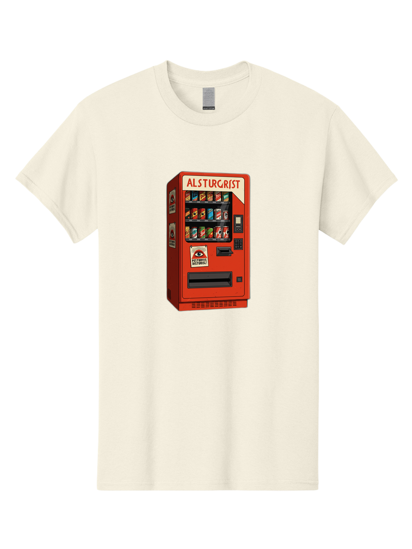 Alsturgrist-Vending-Machine Men'S Graphic Tee, 100% Cotton, Comfortable Casual Summer Wear, Machine Washable, Vintage Camera, Old Camera, Antique Camera, Black Camera, Classic Photography, Photography Equipment, Nostalgic Device, Film Camera, Baj933 11