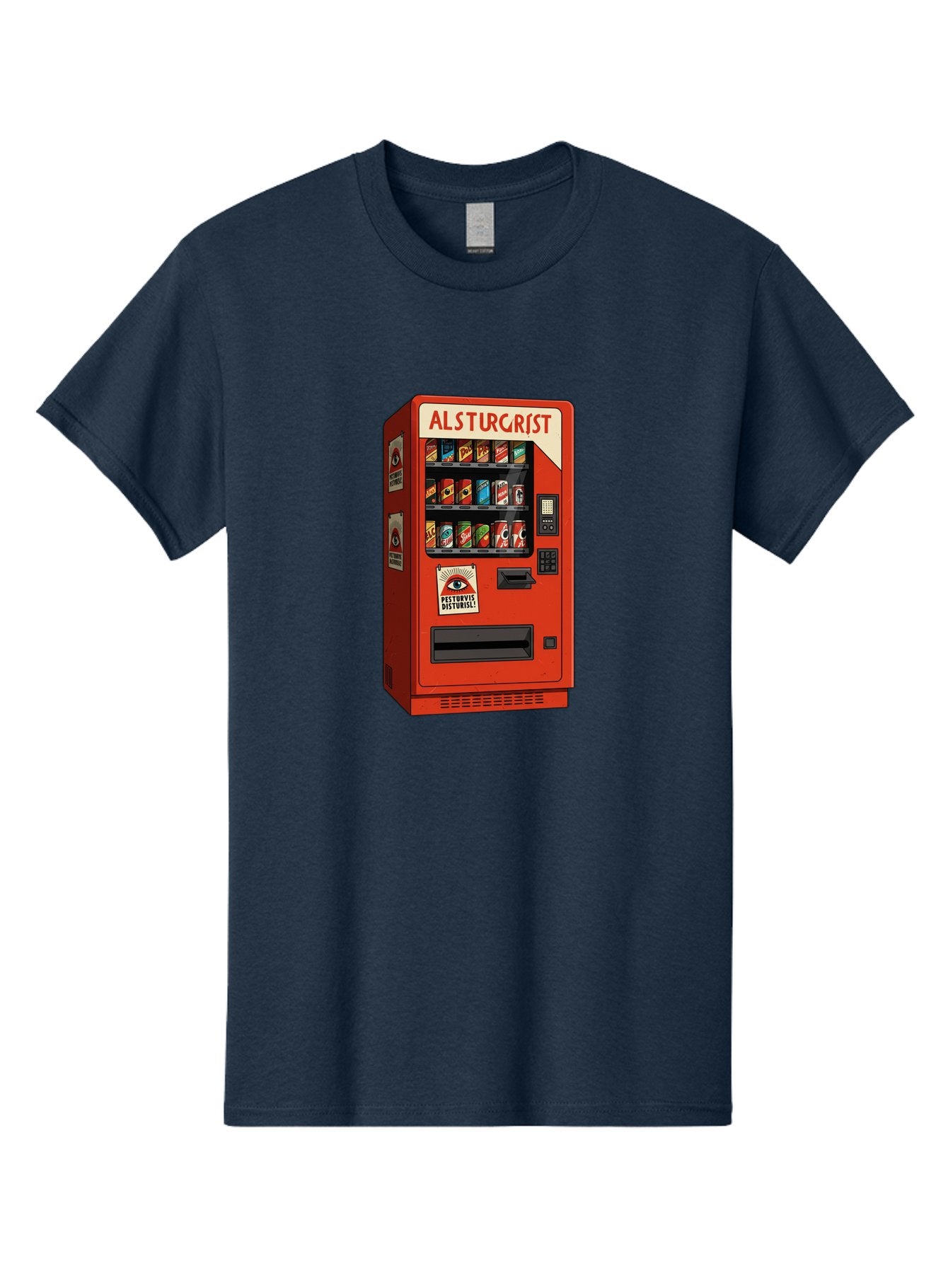Alsturgrist-Vending-Machine Men'S Graphic Tee, 100% Cotton, Comfortable Casual Summer Wear, Machine Washable, Vintage Camera, Old Camera, Antique Camera, Black Camera, Classic Photography, Photography Equipment, Nostalgic Device, Film Camera, Baj933 14