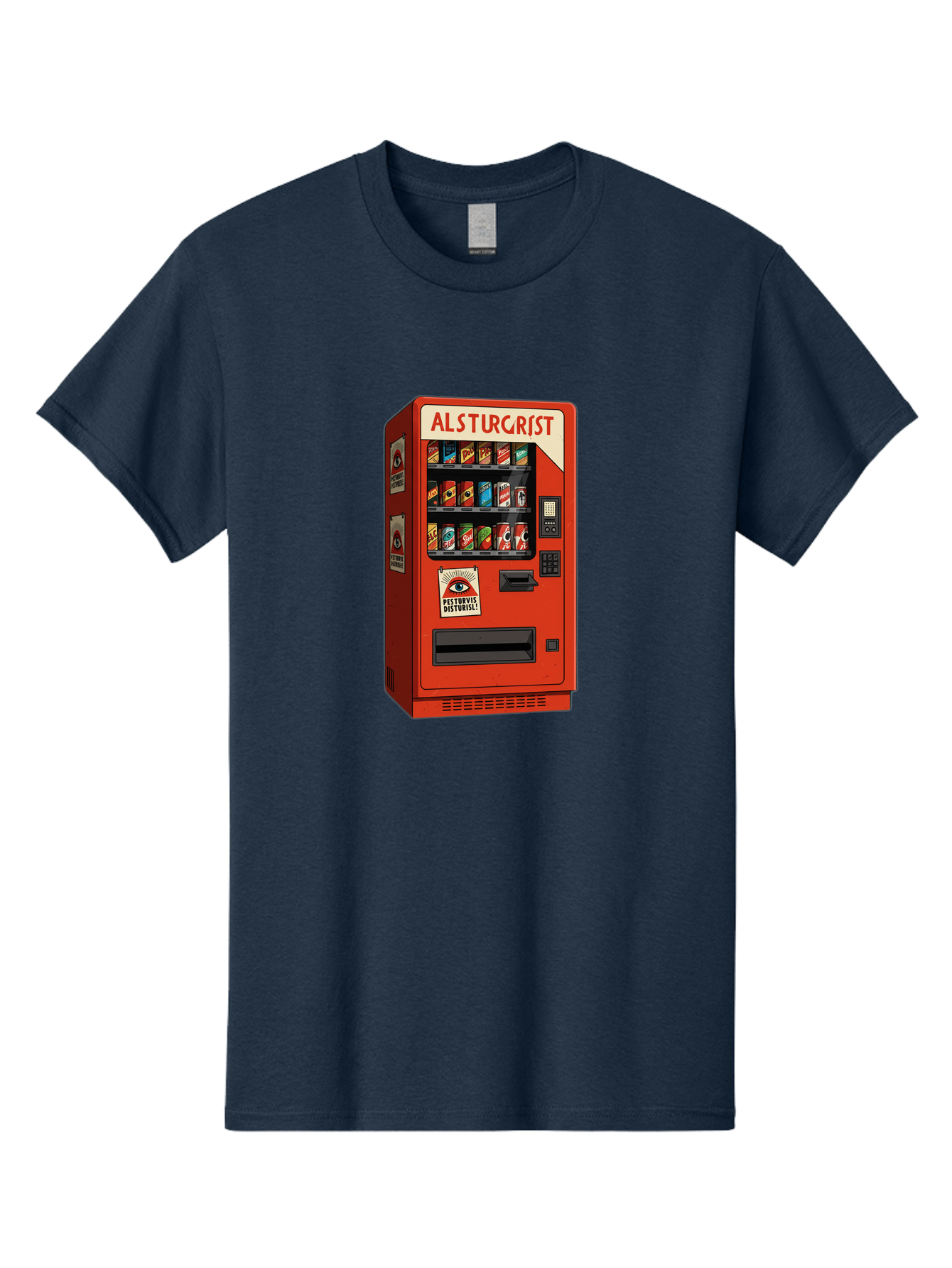 Alsturgrist-Vending-Machine Men'S Graphic Tee, 100% Cotton, Comfortable Casual Summer Wear, Machine Washable, Vintage Camera, Old Camera, Antique Camera, Black Camera, Classic Photography, Photography Equipment, Nostalgic Device, Film Camera, Baj933 3