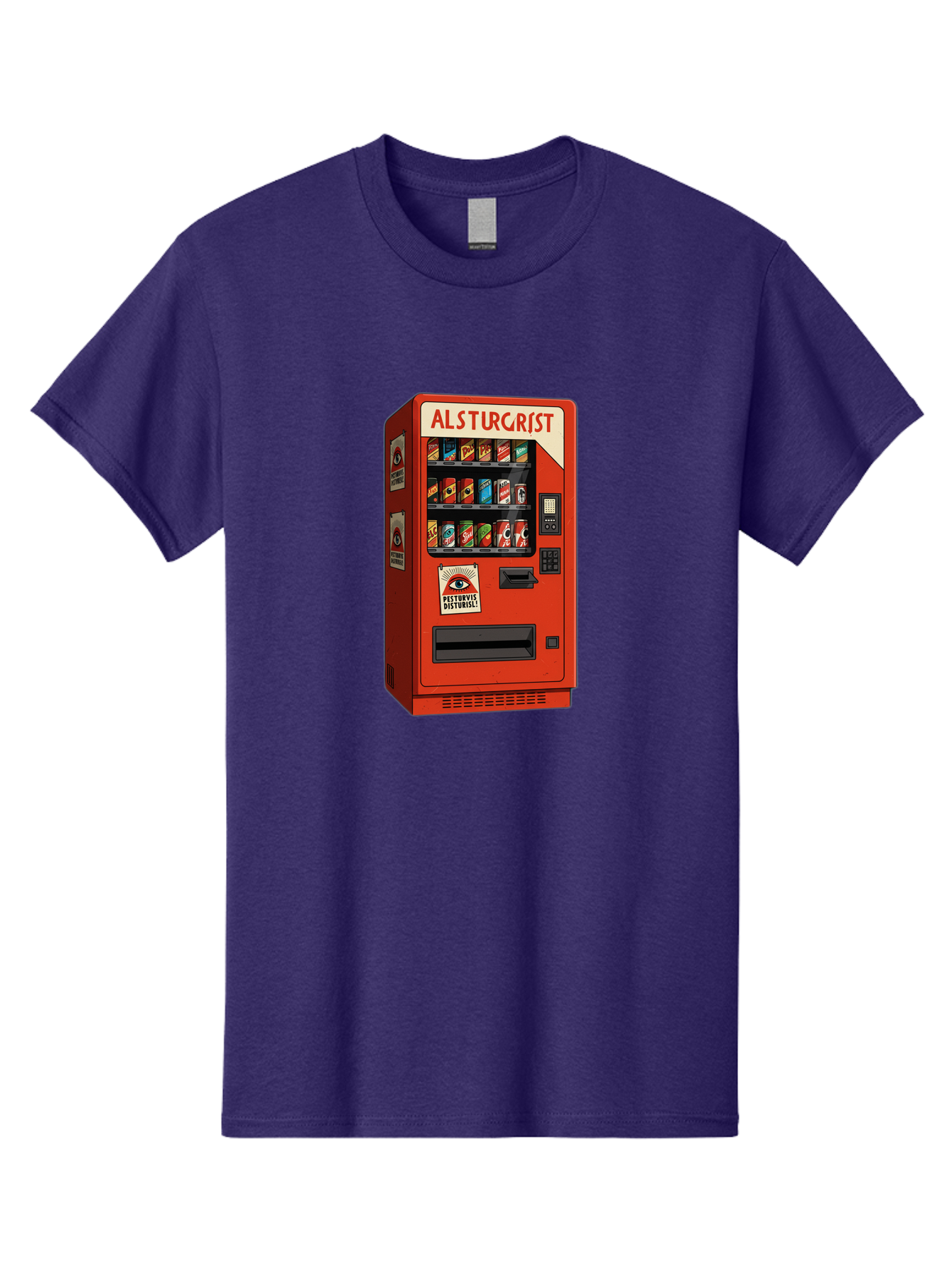 Alsturgrist-Vending-Machine Men'S Graphic Tee, 100% Cotton, Comfortable Casual Summer Wear, Machine Washable, Vintage Camera, Old Camera, Antique Camera, Black Camera, Classic Photography, Photography Equipment, Nostalgic Device, Film Camera, Baj933 19