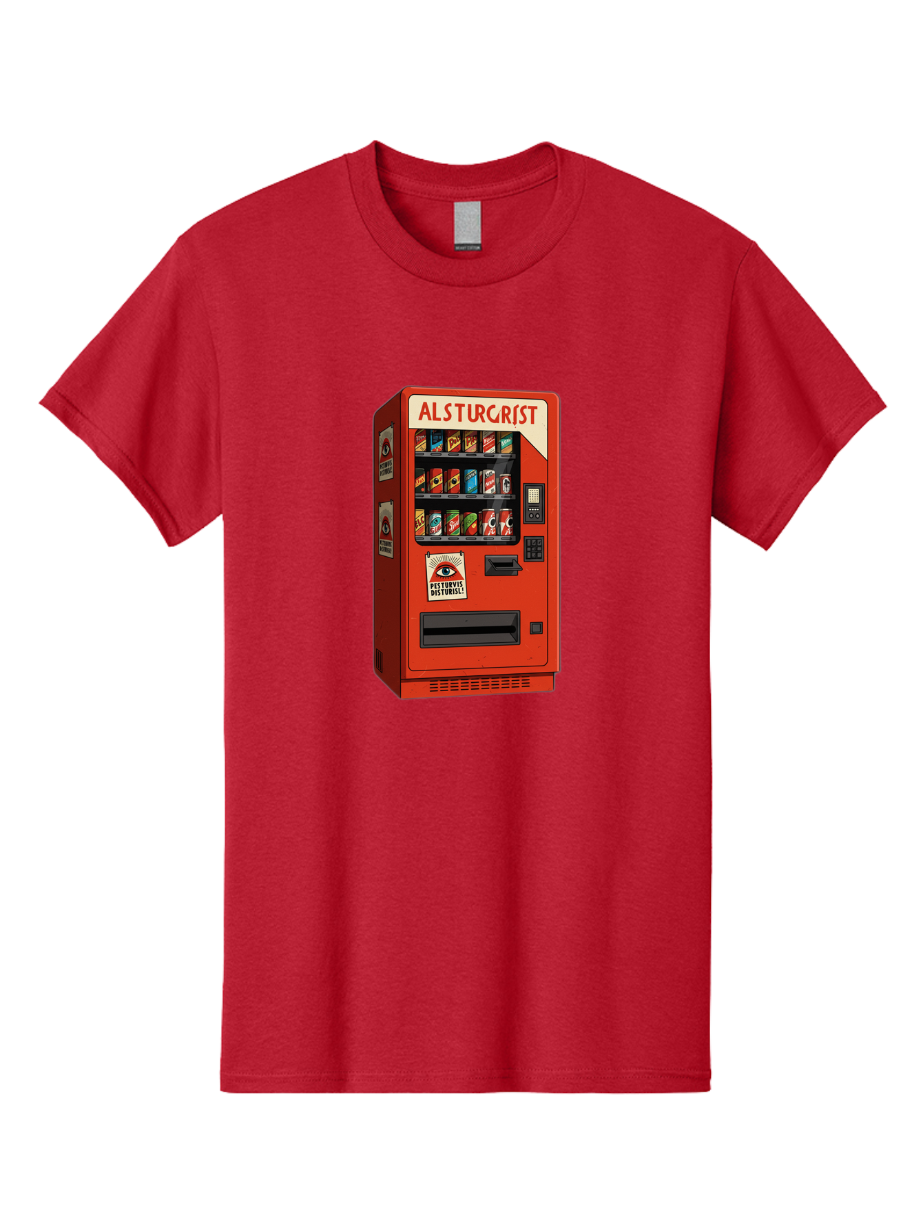 Alsturgrist-Vending-Machine Men'S Graphic Tee, 100% Cotton, Comfortable Casual Summer Wear, Machine Washable, Vintage Camera, Old Camera, Antique Camera, Black Camera, Classic Photography, Photography Equipment, Nostalgic Device, Film Camera, Baj933 29