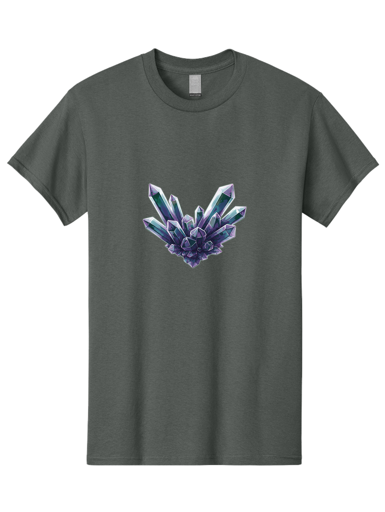Amethyst-Crystal-Cluster-1 Men'S Graphic Tee, 100% Cotton, Comfortable Casual Summer Wear, Machine Washable, Vintage Camera, Old Camera, Antique Camera, Black Camera, Classic Photography, Photography Equipment, Nostalgic Device, Film Camera, Baj935 25