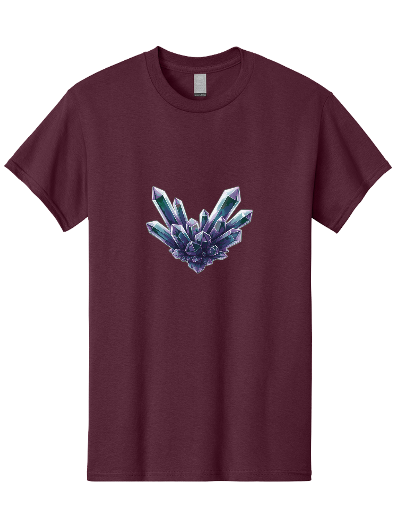 Amethyst-Crystal-Cluster-1 Men'S Graphic Tee, 100% Cotton, Comfortable Casual Summer Wear, Machine Washable, Vintage Camera, Old Camera, Antique Camera, Black Camera, Classic Photography, Photography Equipment, Nostalgic Device, Film Camera, Baj935 23