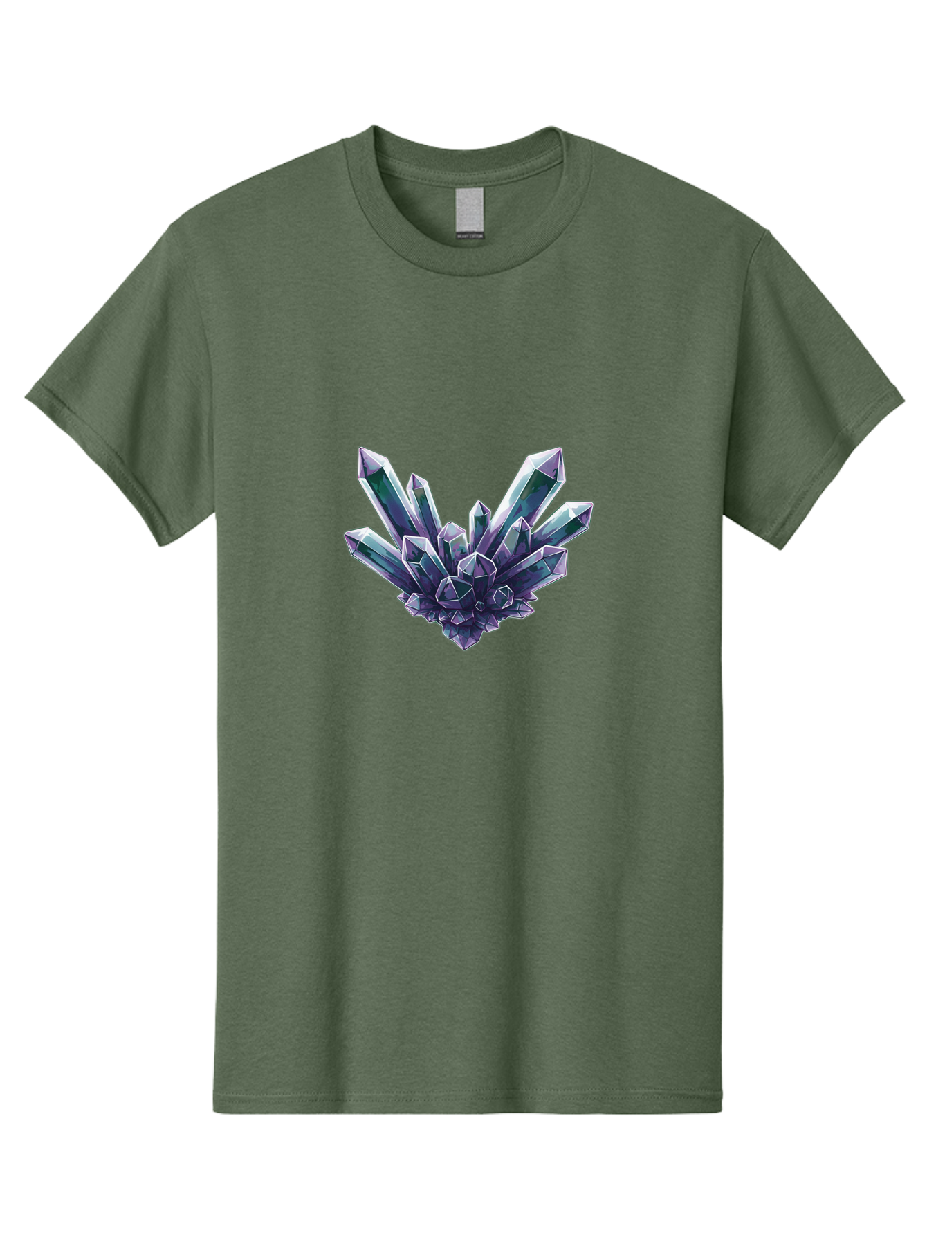 Amethyst-Crystal-Cluster-1 Men'S Graphic Tee, 100% Cotton, Comfortable Casual Summer Wear, Machine Washable, Vintage Camera, Old Camera, Antique Camera, Black Camera, Classic Photography, Photography Equipment, Nostalgic Device, Film Camera, Baj935 7