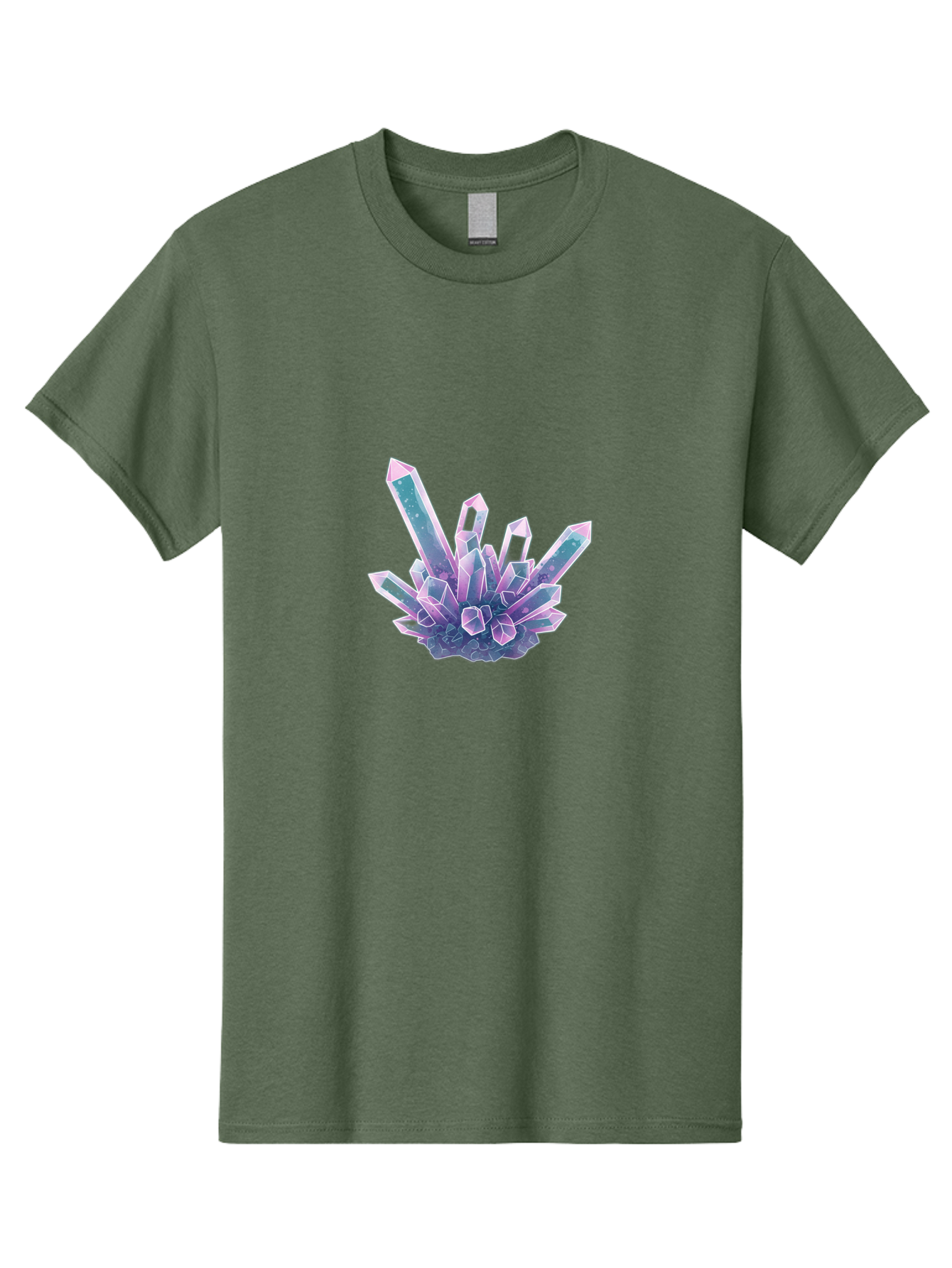 Amethyst-Crystal-Cluster Men'S Graphic Tee, 100% Cotton, Comfortable Casual Summer Wear, Machine Washable, Vintage Camera, Old Camera, Antique Camera, Black Camera, Classic Photography, Photography Equipment, Nostalgic Device, Film Camera, Baj936 3