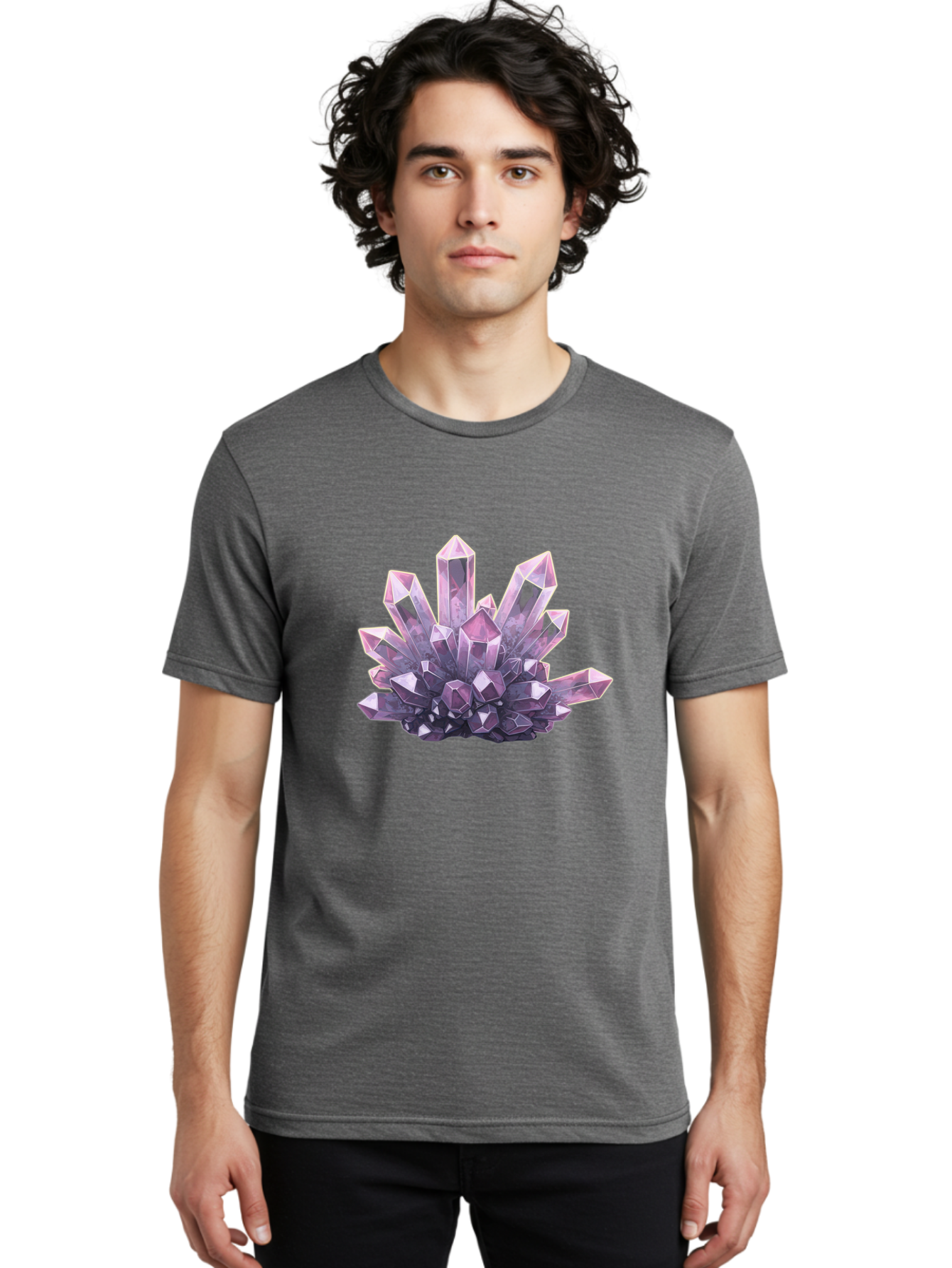 Amethyst-Geode Men'S Graphic Tee, 100% Cotton, Comfortable Casual Summer Wear, Machine Washable, Vintage Camera, Old Camera, Antique Camera, Black Camera, Classic Photography, Photography Equipment, Nostalgic Device, Film Camera, Camera Art Baj938 30