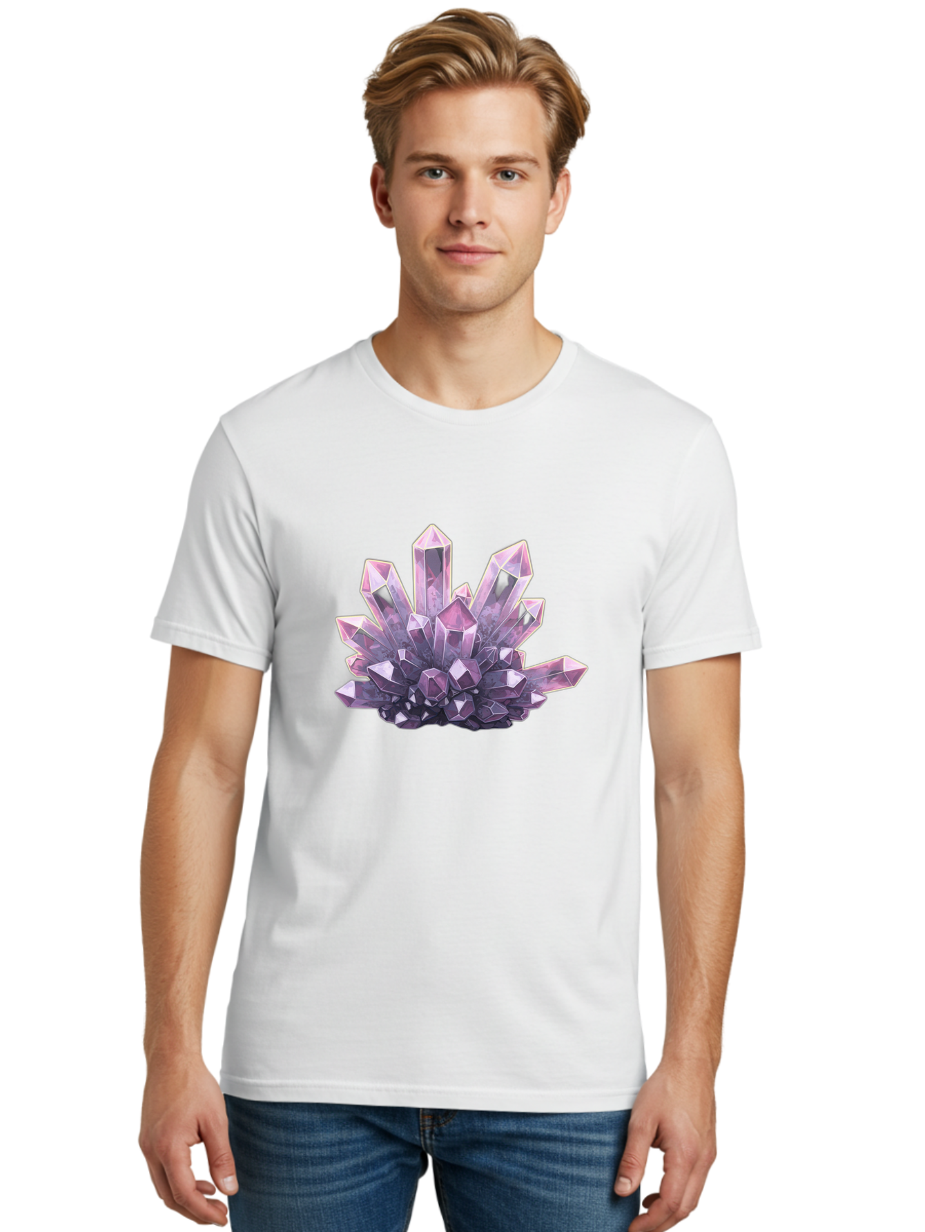 Amethyst-Geode Men'S Graphic Tee, 100% Cotton, Comfortable Casual Summer Wear, Machine Washable, Vintage Camera, Old Camera, Antique Camera, Black Camera, Classic Photography, Photography Equipment, Nostalgic Device, Film Camera, Camera Art Baj938 12