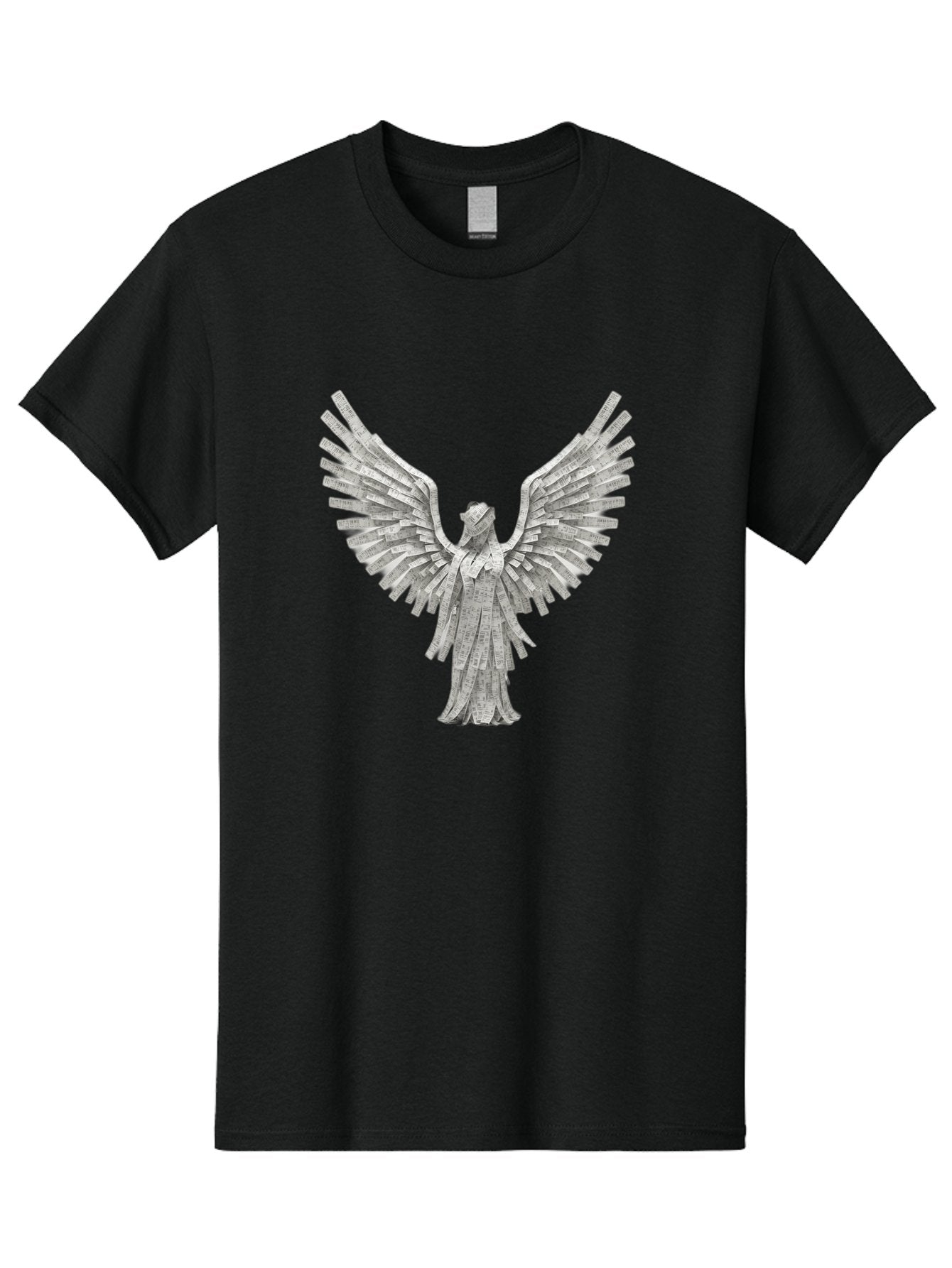 Angel-Origami-1 Men'S Graphic Tee, 100% Cotton, Comfortable Casual Summer Wear, Machine Washable, Vintage Camera, Old Camera, Antique Camera, Black Camera, Classic Photography, Photography Equipment, Nostalgic Device, Film Camera, Camera Art Baj939 13