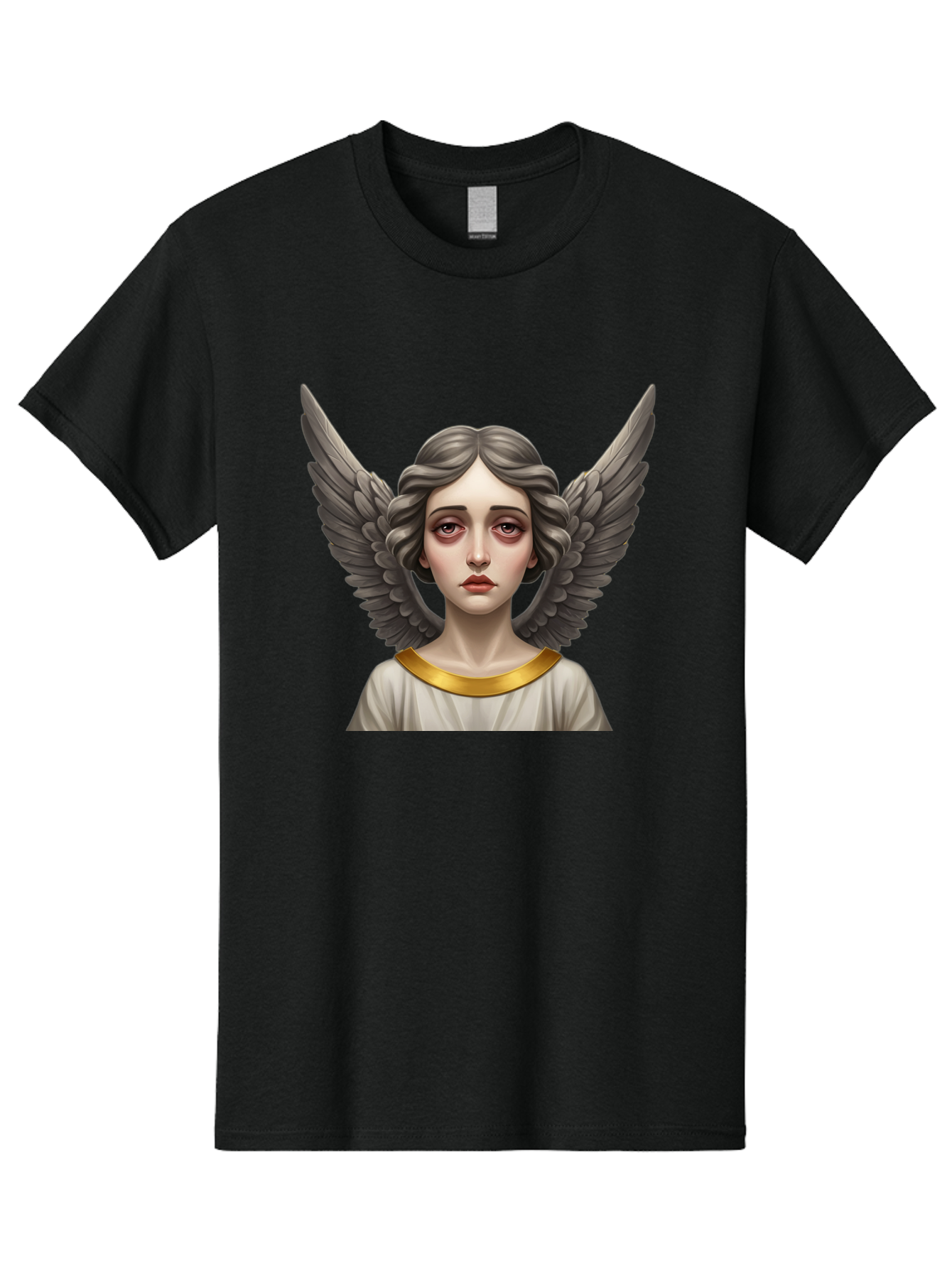 Angel-Portrait Men'S Graphic Tee, 100% Cotton, Comfortable Casual Summer Wear, Machine Washable, Vintage Camera, Old Camera, Antique Camera, Black Camera, Classic Photography, Photography Equipment, Nostalgic Device, Film Camera, Camera Art Baj942 13