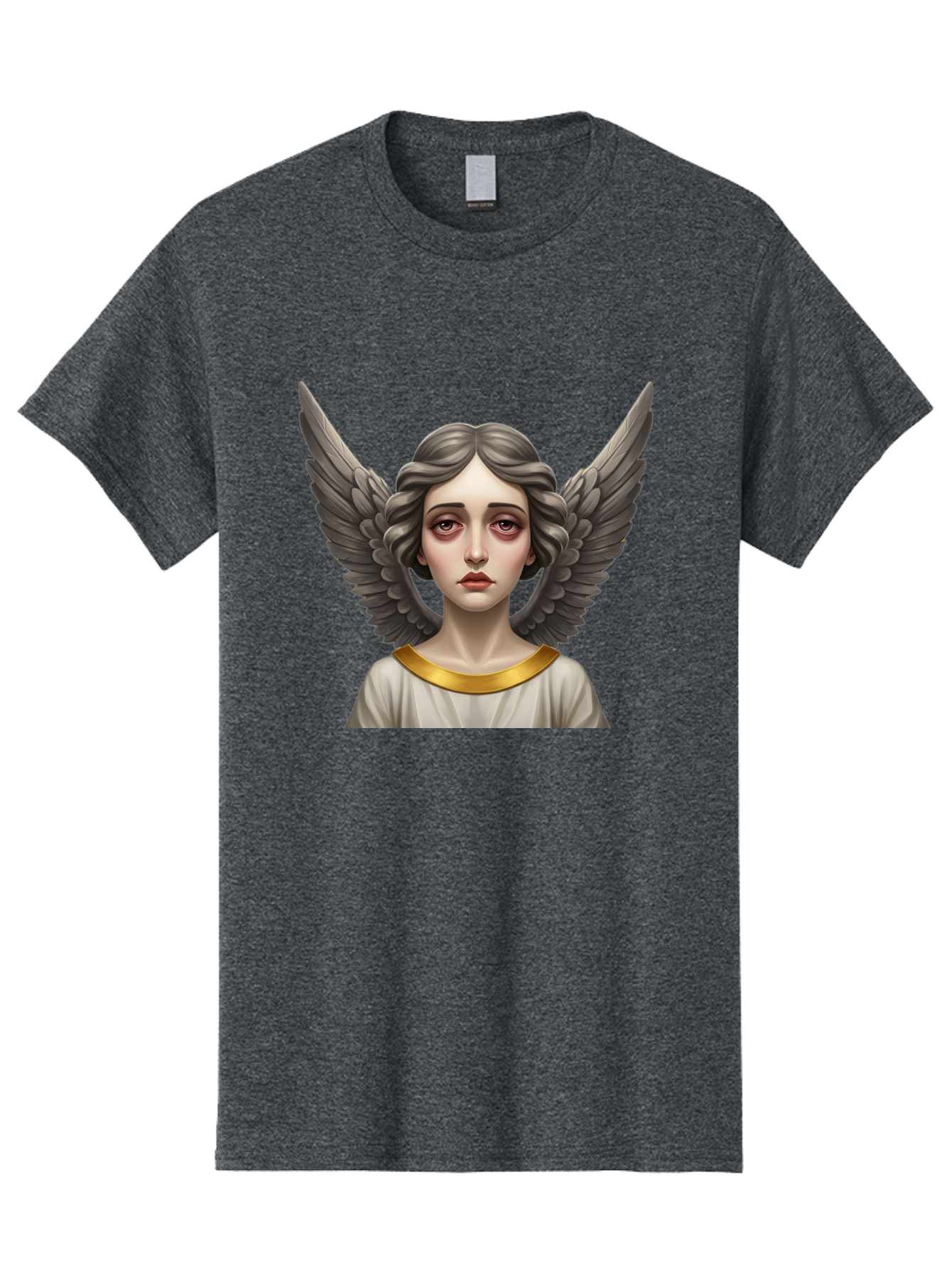 Angel-Portrait Men'S Graphic Tee, 100% Cotton, Comfortable Casual Summer Wear, Machine Washable, Vintage Camera, Old Camera, Antique Camera, Black Camera, Classic Photography, Photography Equipment, Nostalgic Device, Film Camera, Camera Art Baj942 23