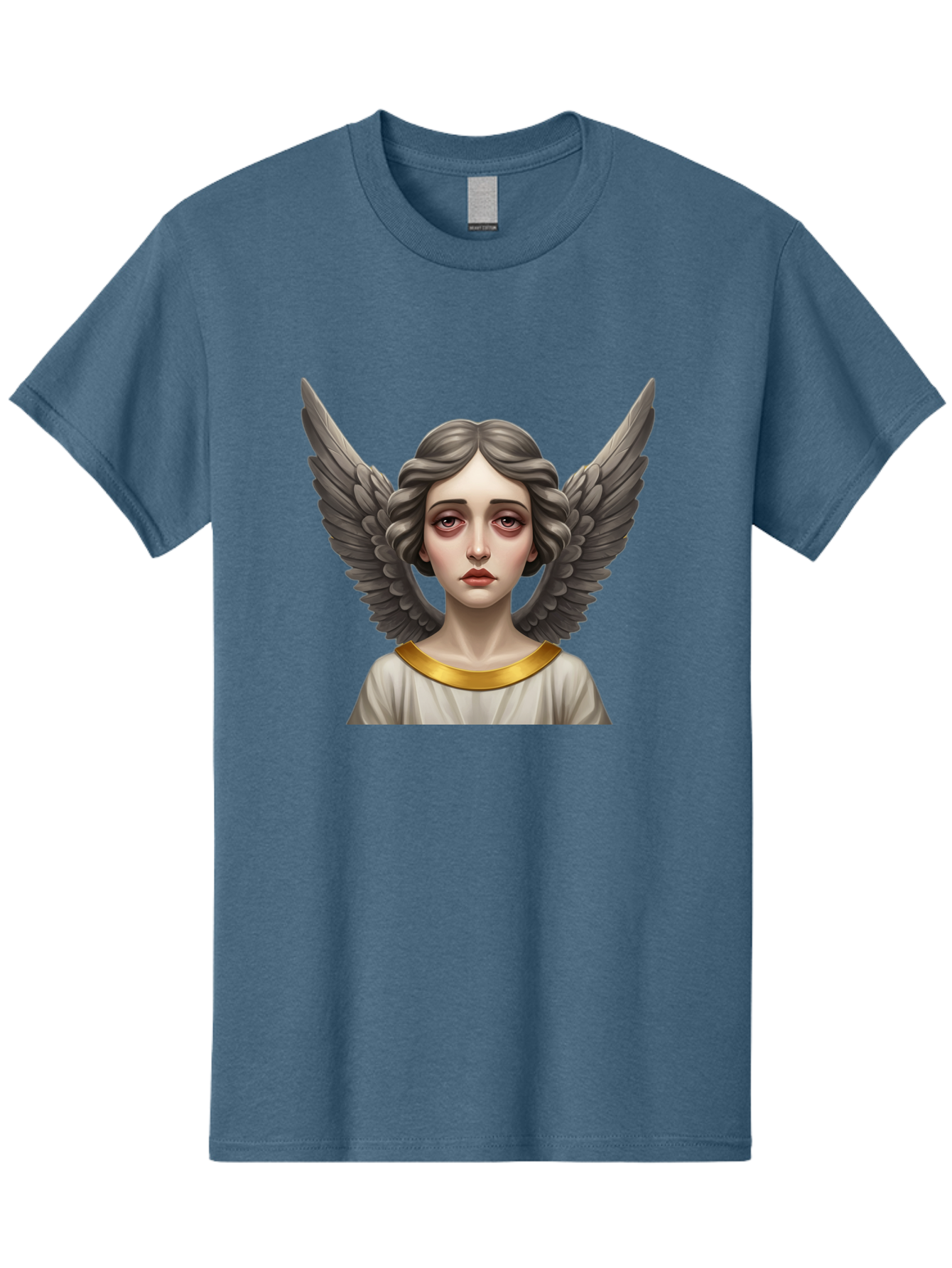 Angel-Portrait Men'S Graphic Tee, 100% Cotton, Comfortable Casual Summer Wear, Machine Washable, Vintage Camera, Old Camera, Antique Camera, Black Camera, Classic Photography, Photography Equipment, Nostalgic Device, Film Camera, Camera Art Baj942 5