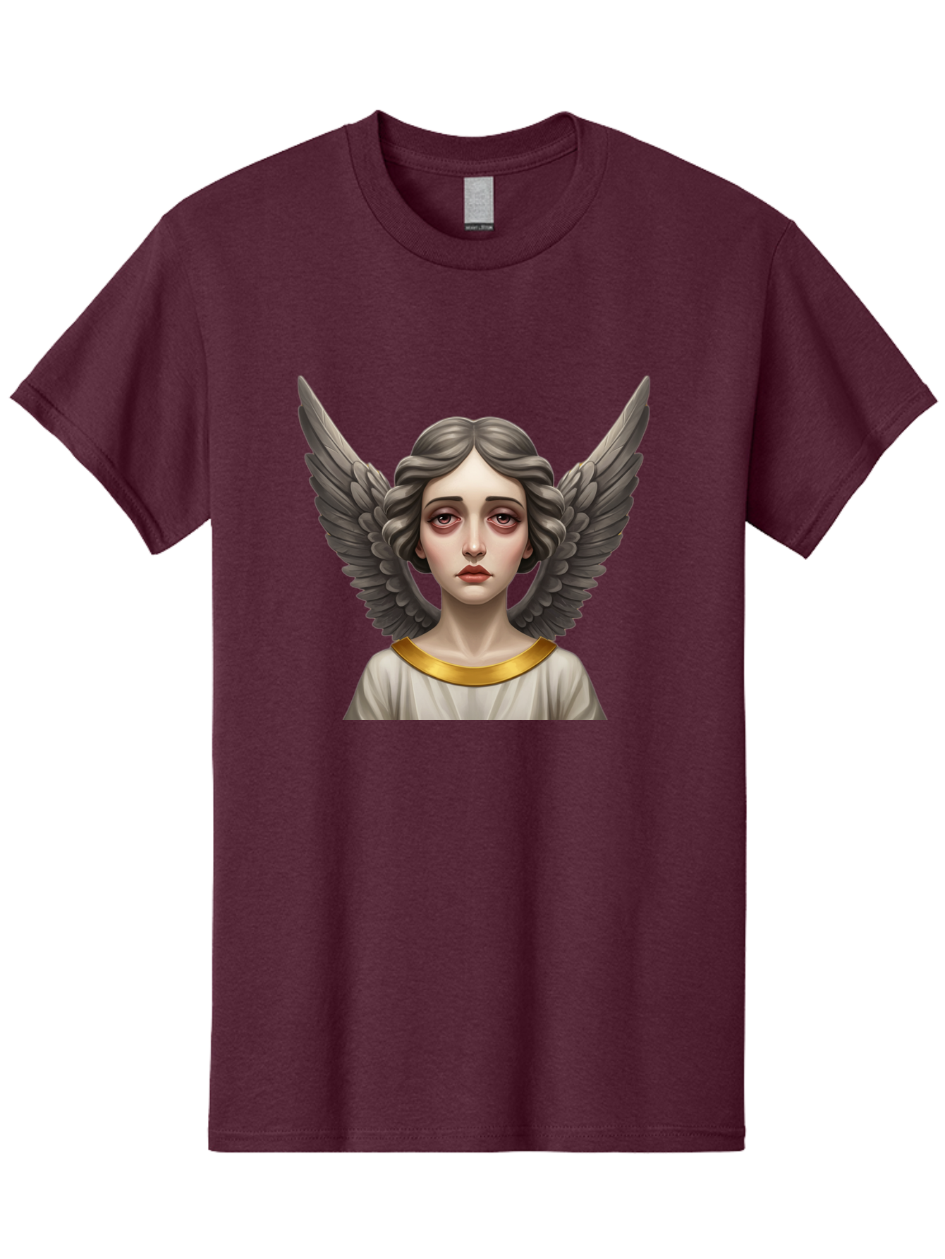 Angel-Portrait Men'S Graphic Tee, 100% Cotton, Comfortable Casual Summer Wear, Machine Washable, Vintage Camera, Old Camera, Antique Camera, Black Camera, Classic Photography, Photography Equipment, Nostalgic Device, Film Camera, Camera Art Baj942 21
