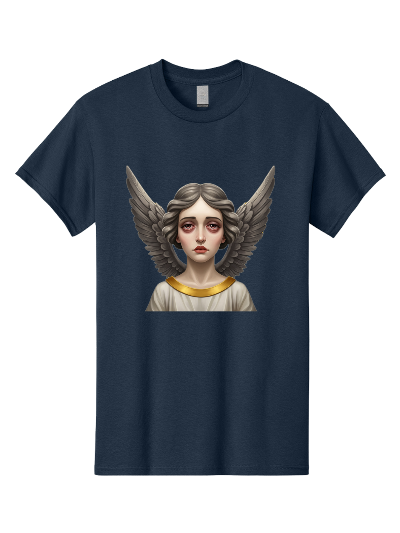 Angel-Portrait Men'S Graphic Tee, 100% Cotton, Comfortable Casual Summer Wear, Machine Washable, Vintage Camera, Old Camera, Antique Camera, Black Camera, Classic Photography, Photography Equipment, Nostalgic Device, Film Camera, Camera Art Baj942 15