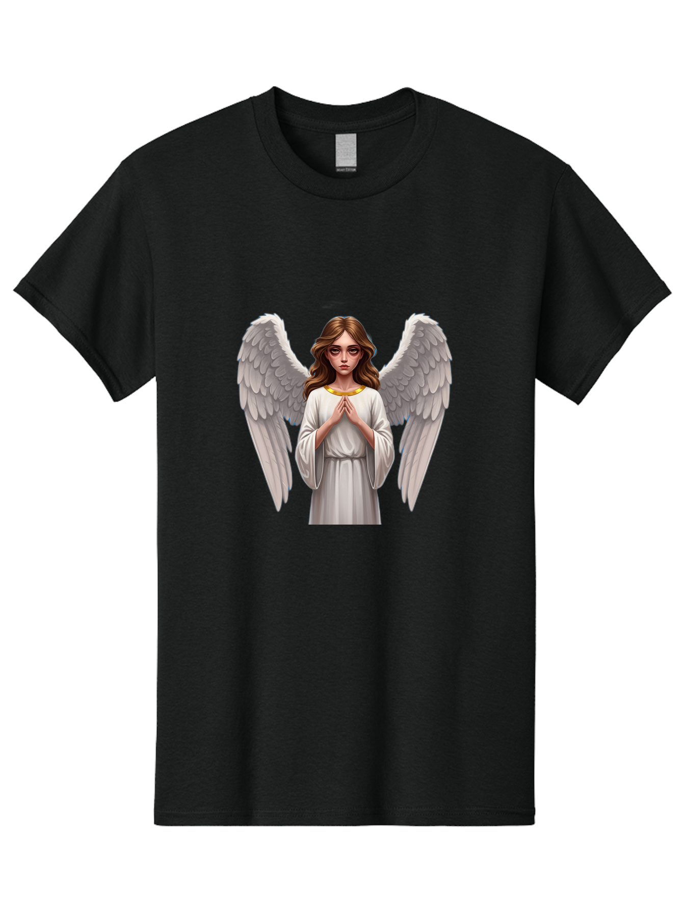 Angel-Praying Men'S Graphic Tee, 100% Cotton, Comfortable Casual Summer Wear, Machine Washable, Vintage Camera, Old Camera, Antique Camera, Black Camera, Classic Photography, Photography Equipment, Nostalgic Device, Film Camera, Camera Art Baj943 27