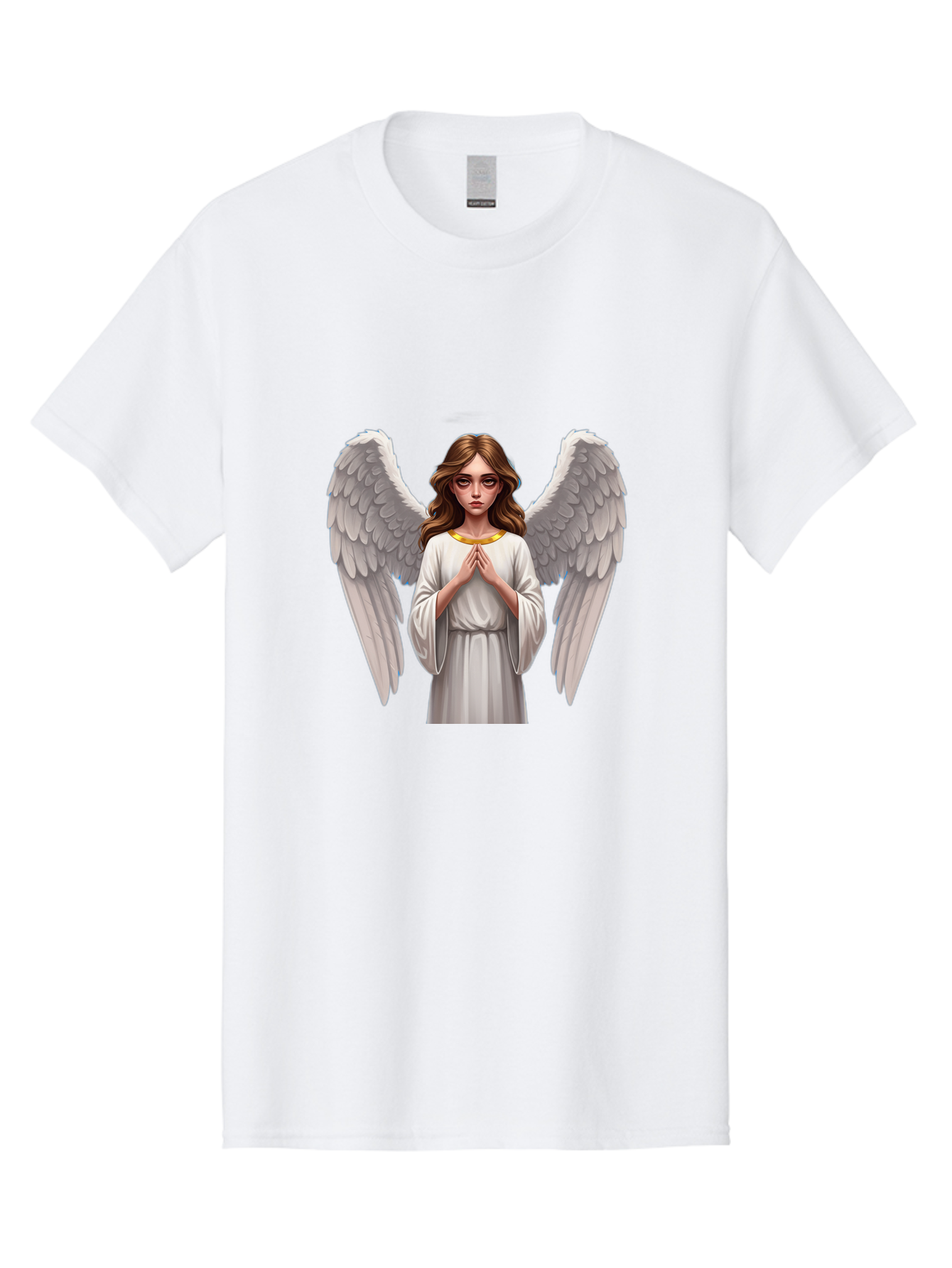 Angel-Praying Men'S Graphic Tee, 100% Cotton, Comfortable Casual Summer Wear, Machine Washable, Vintage Camera, Old Camera, Antique Camera, Black Camera, Classic Photography, Photography Equipment, Nostalgic Device, Film Camera, Camera Art Baj943 17